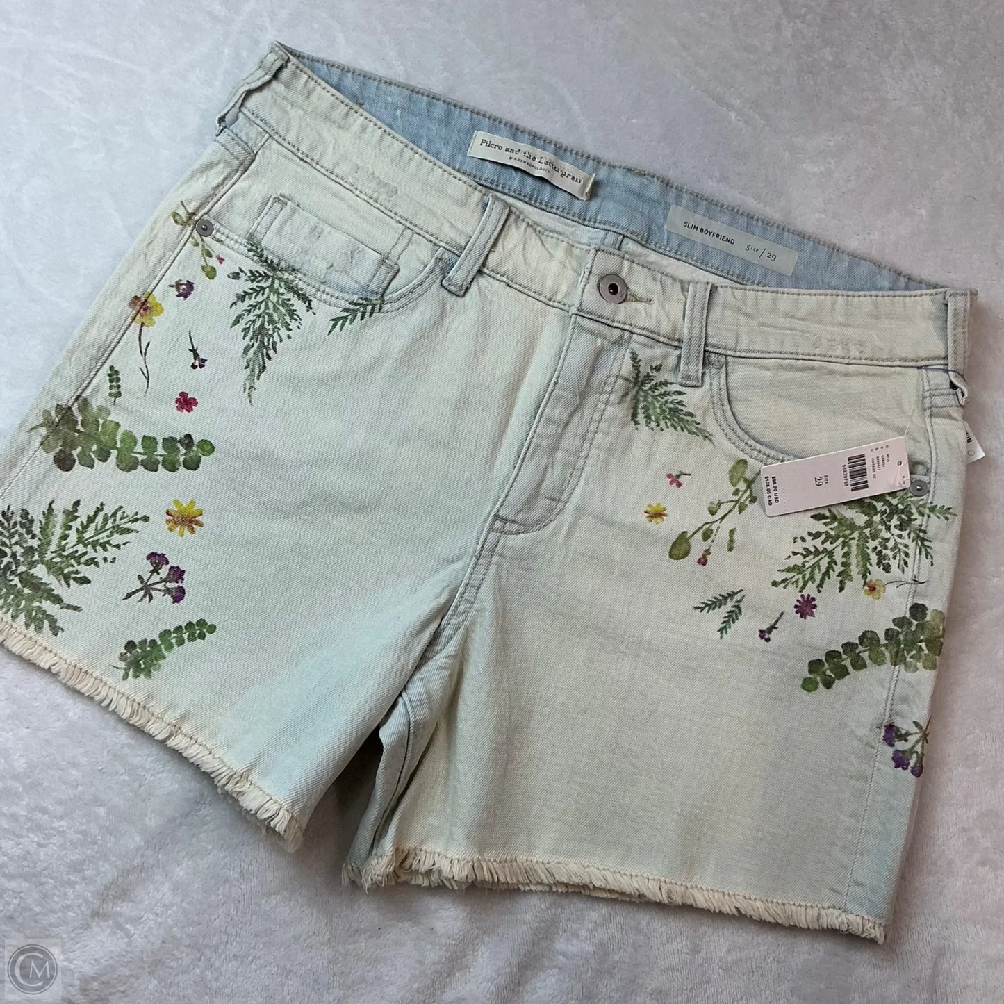 Shorts By Pilcro In White, Size: S