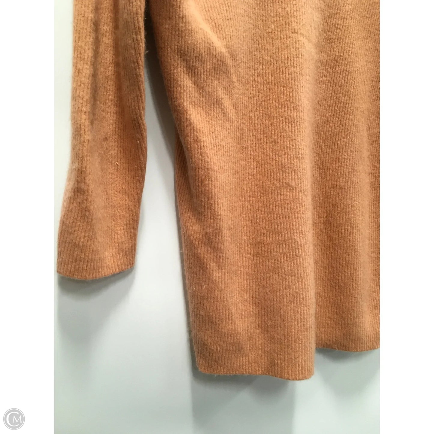 Sweater Cashmere By Calvin Klein In Orange, Size: S
