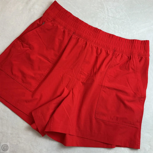 Athletic Shorts By Athleta In Orange, Size: L