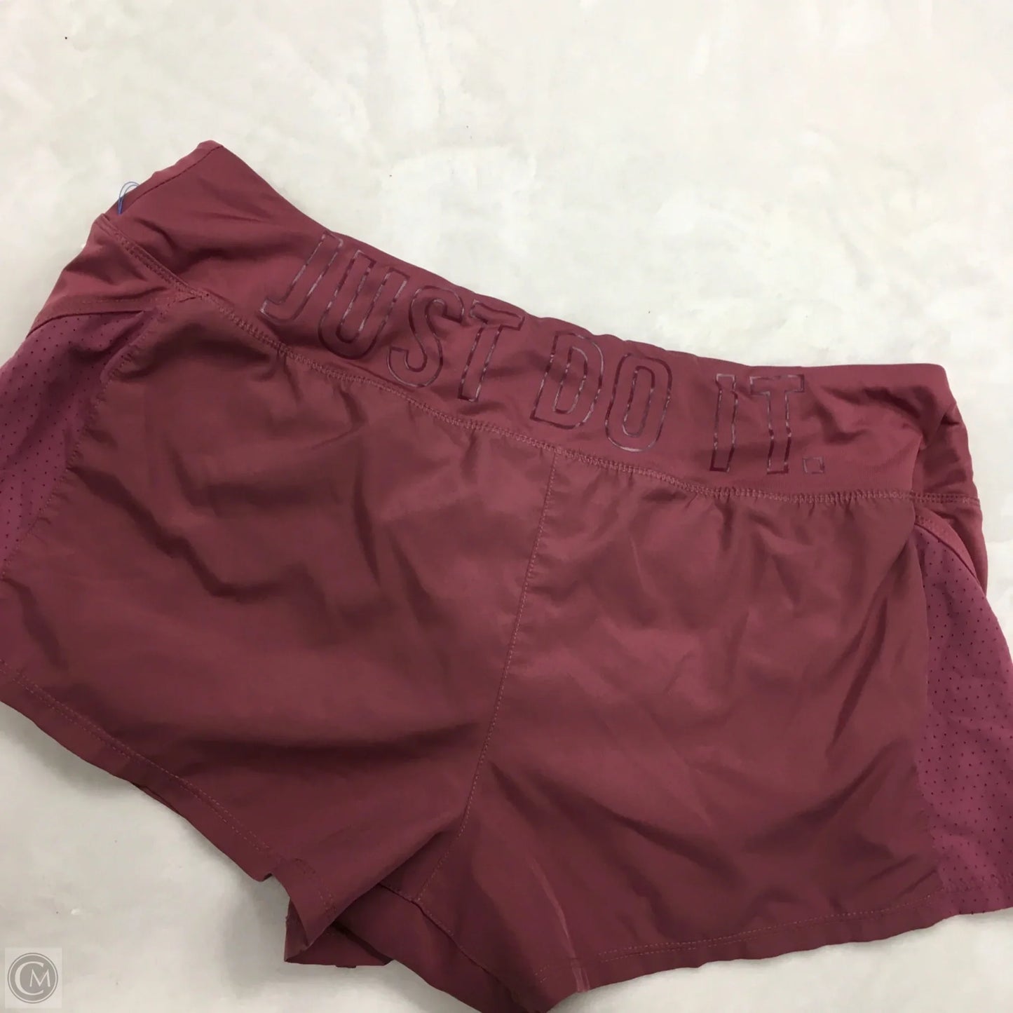 Athletic Shorts By Nike In Pink, Size: L