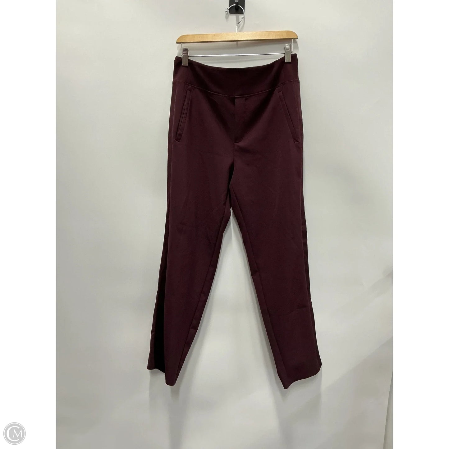 Athletic Pants By Athleta In Maroon, Size: 10