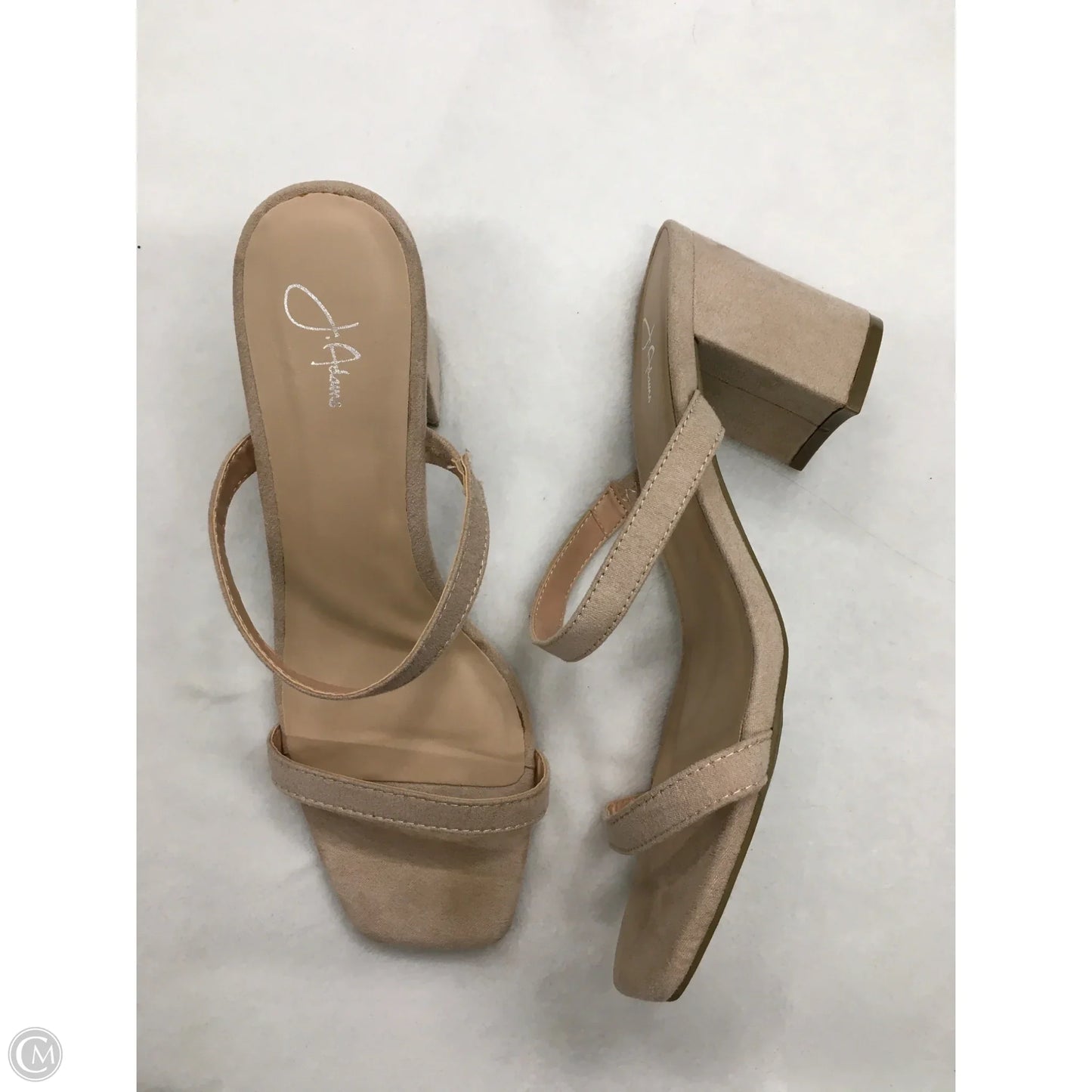 Sandals Heels Wedge By Clothes Mentor In Pink, Size: 10