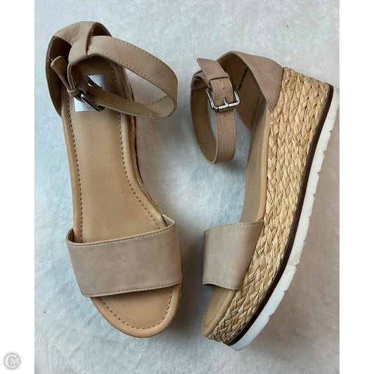 Sandals Heels Platform By Dolce Vita In Cream, Size: 8.5