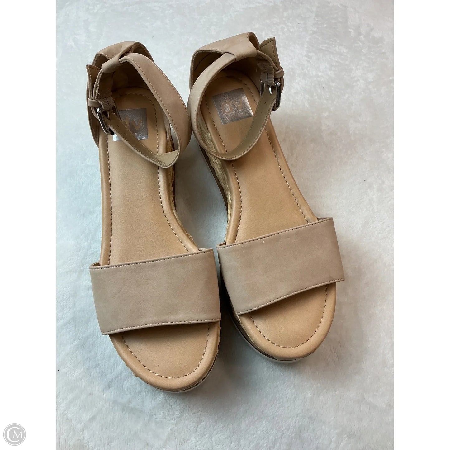 Sandals Heels Platform By Dolce Vita In Cream, Size: 8.5