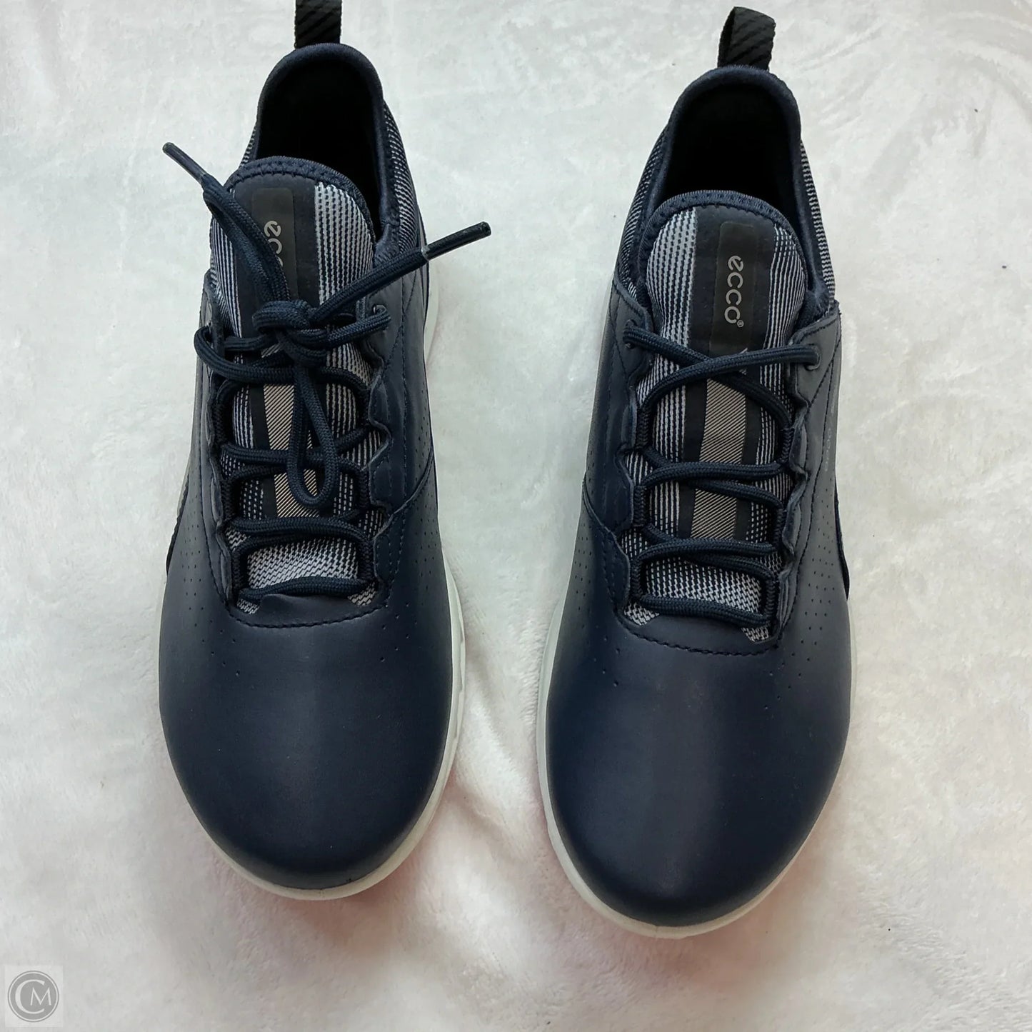 Shoes Athletic By Ecco In Navy, Size: 6.5