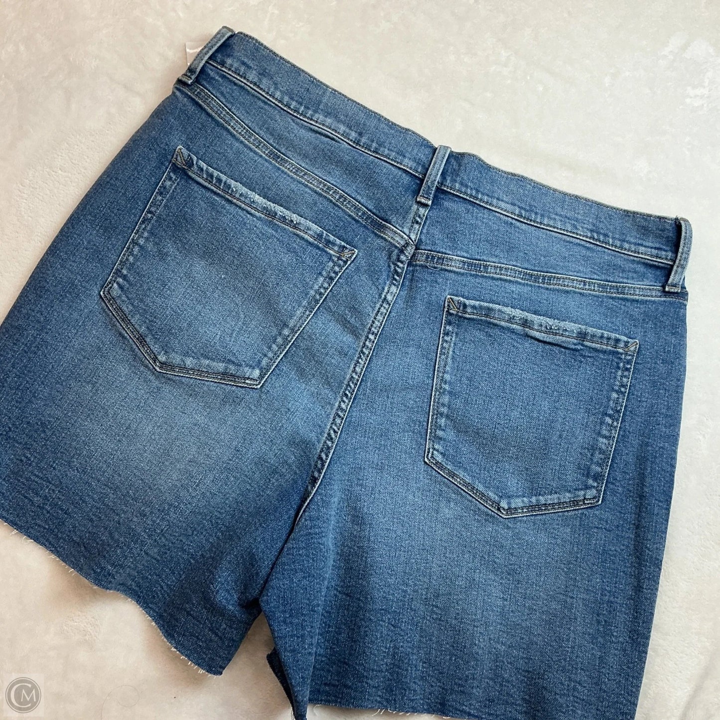 Shorts By Ana In Blue Denim, Size: 14