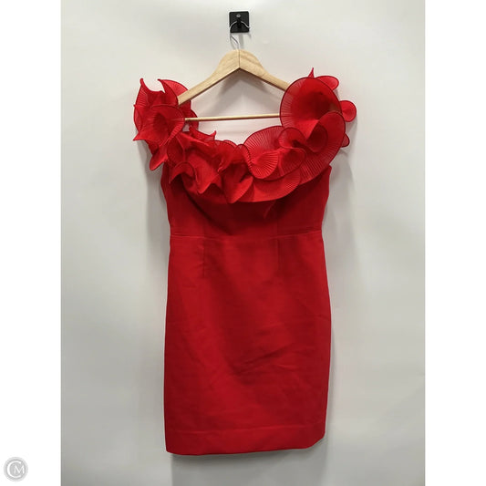 Dress Designer By Milly In Red, Size: 8