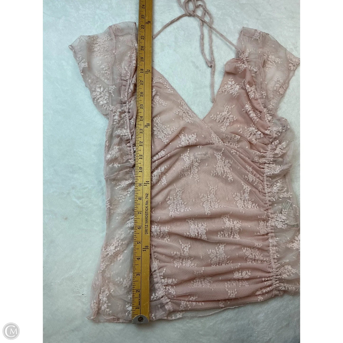 Top Sleeveless By Free People In Pink, Size: Xl