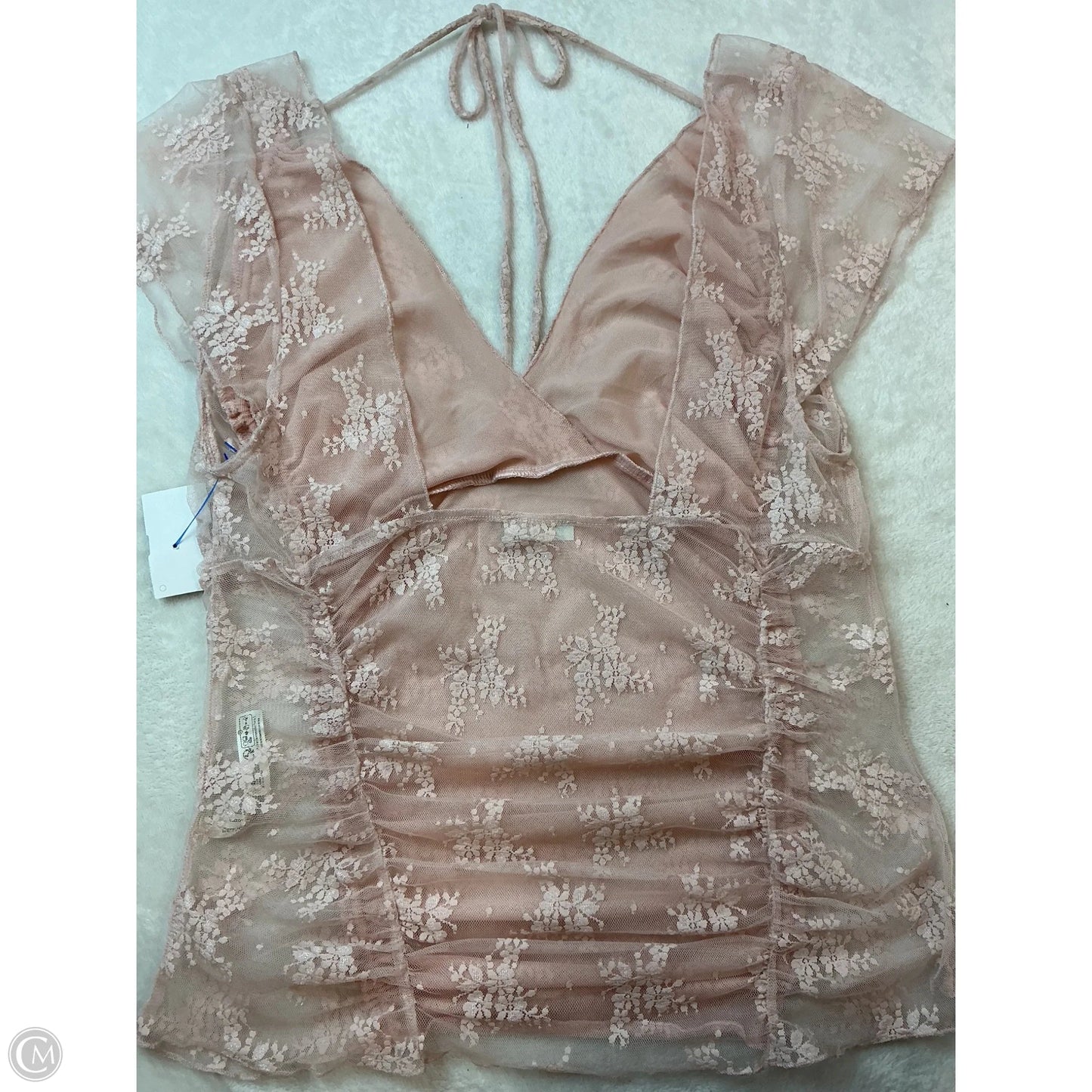 Top Sleeveless By Free People In Pink, Size: Xl