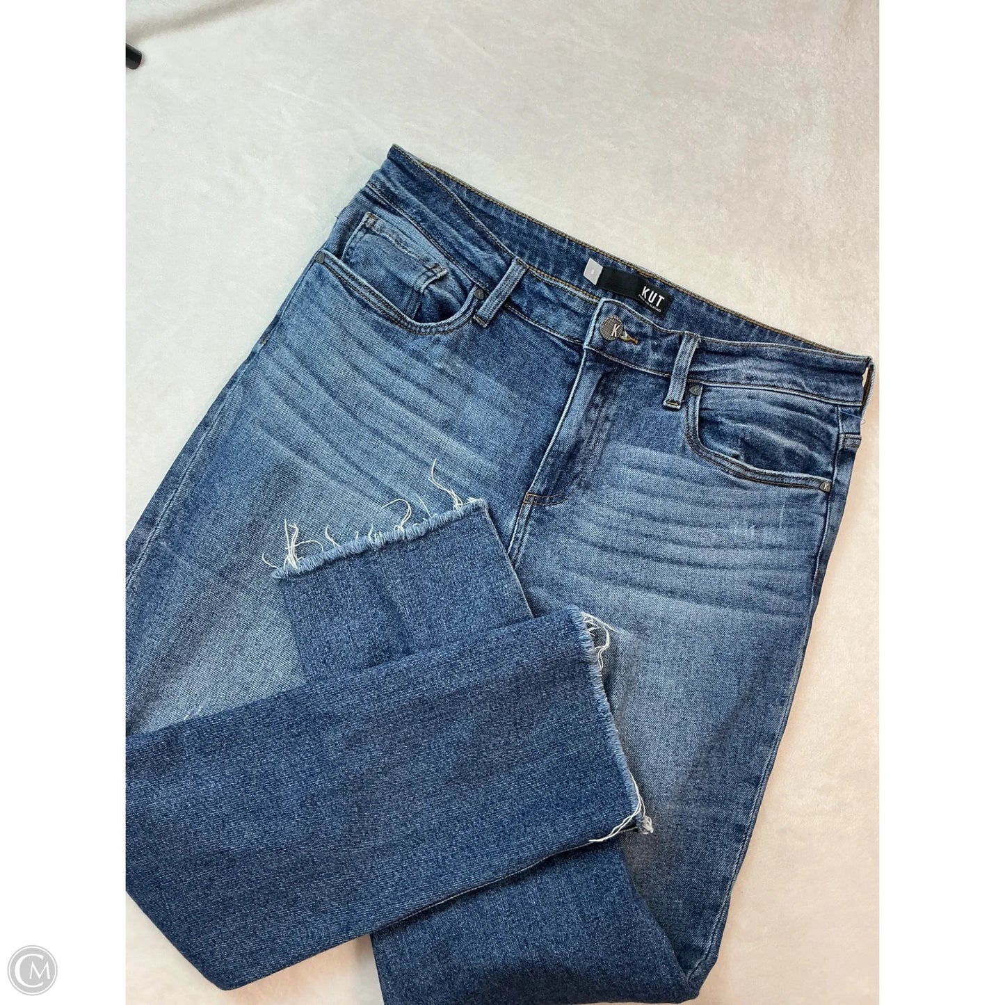 Jeans Skinny By Kut In Blue Denim, Size: 8