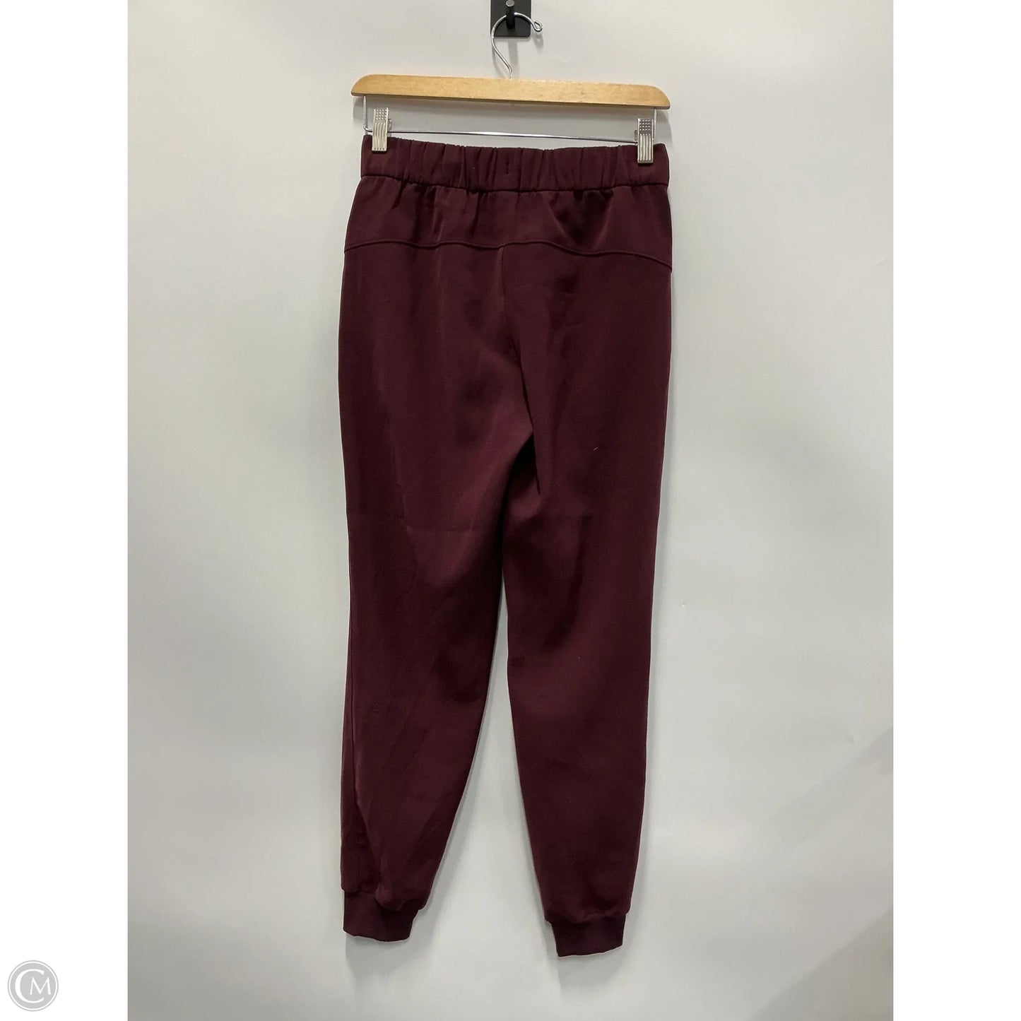 Athletic Pants By Lululemon In Maroon, Size: 4