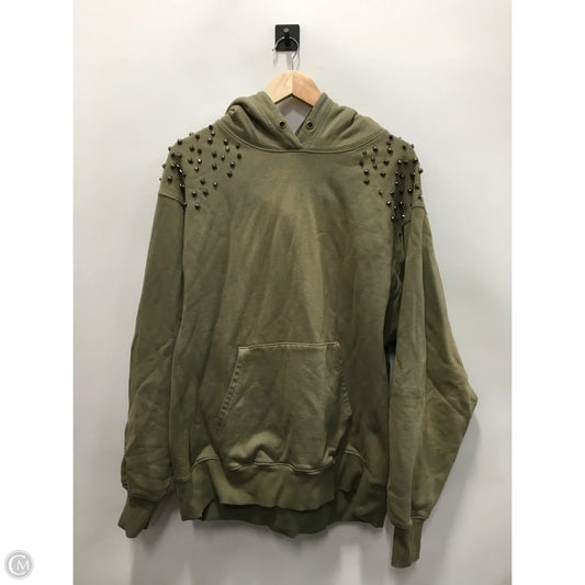 Sweatshirt Hoodie By We The Free In Green, Size: S