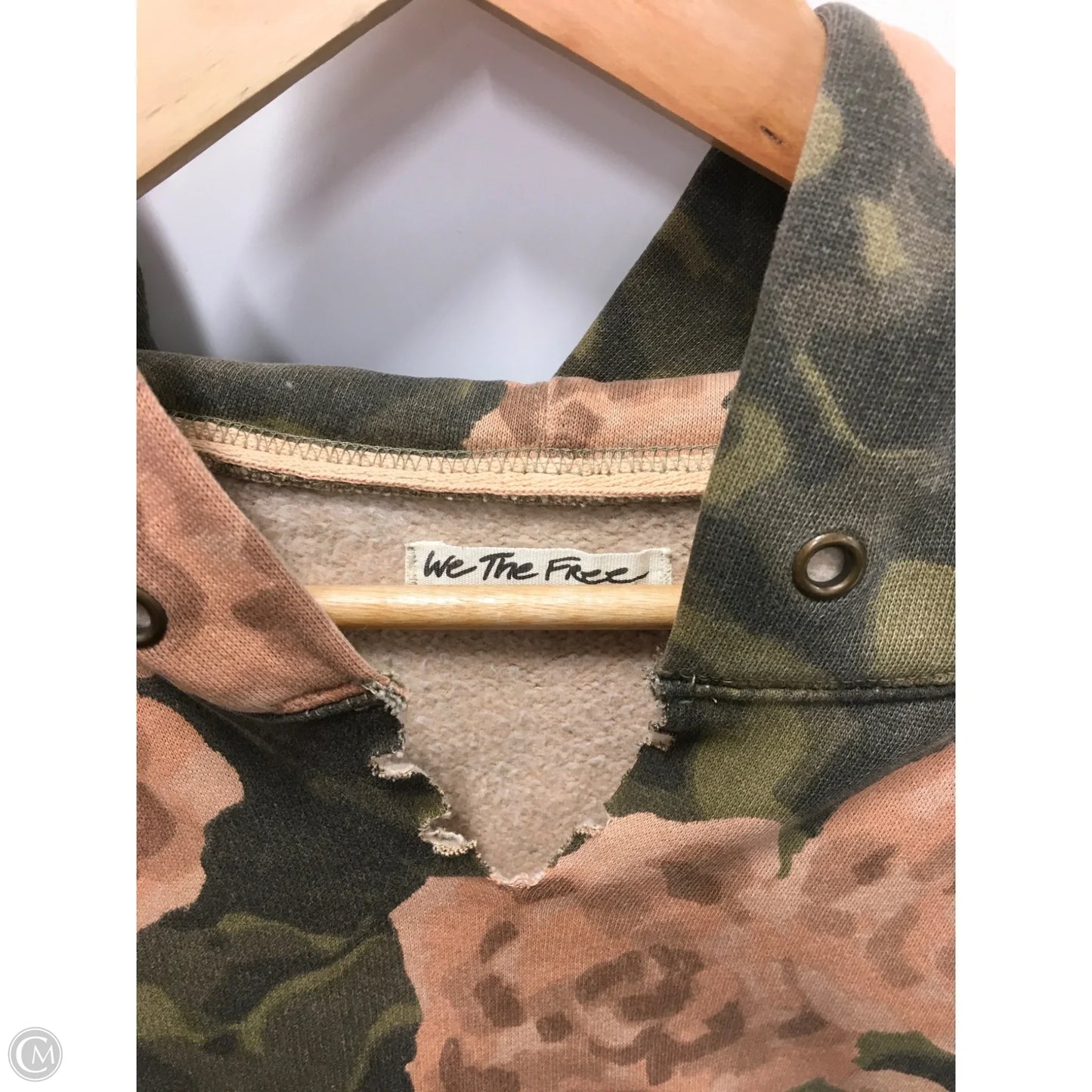 Sweatshirt Hoodie By We The Free In Green, Size: S