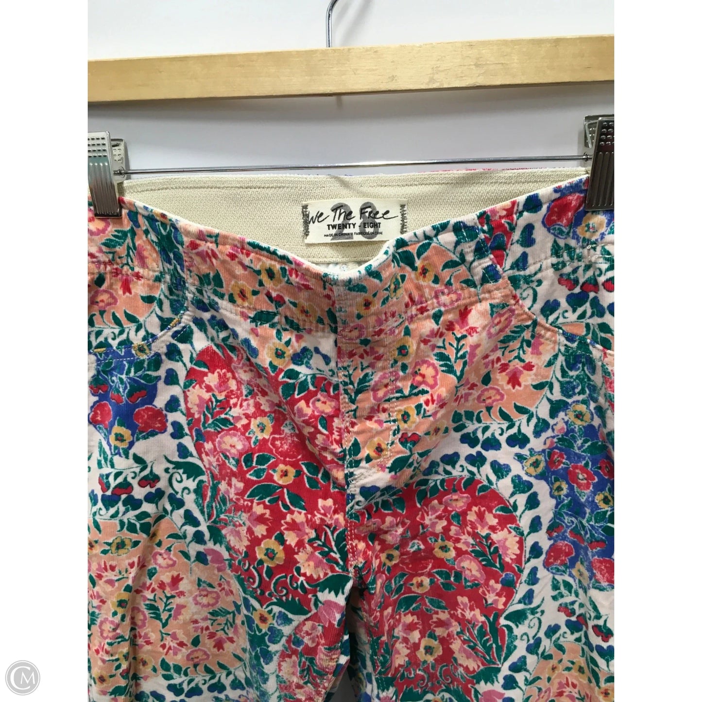 Pants Corduroy By We The Free In Floral Print, Size: 6