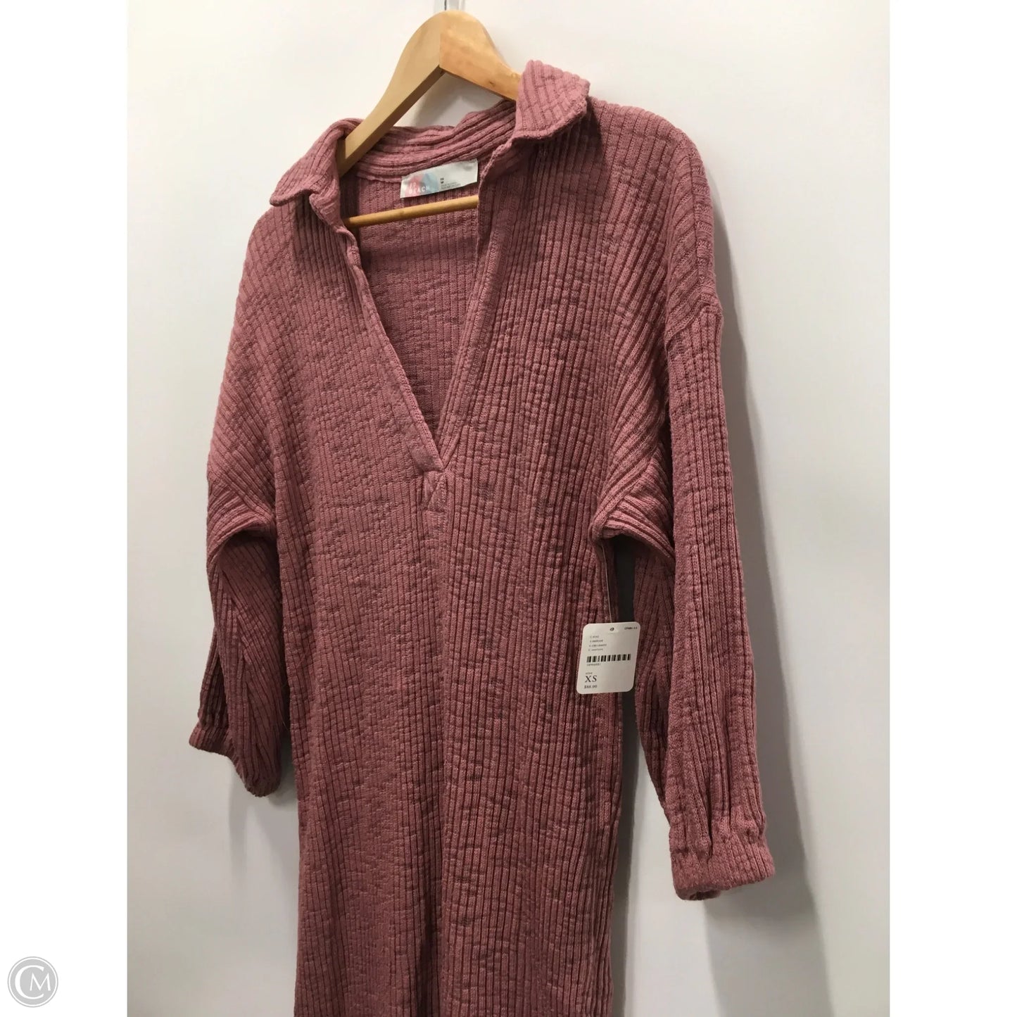 Dress Casual Maxi By Free People In Pink, Size: Xs