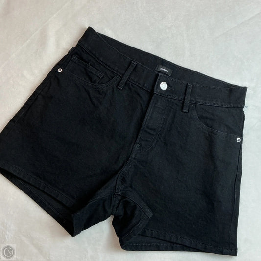 Shorts By Express In Black Denim, Size: 6