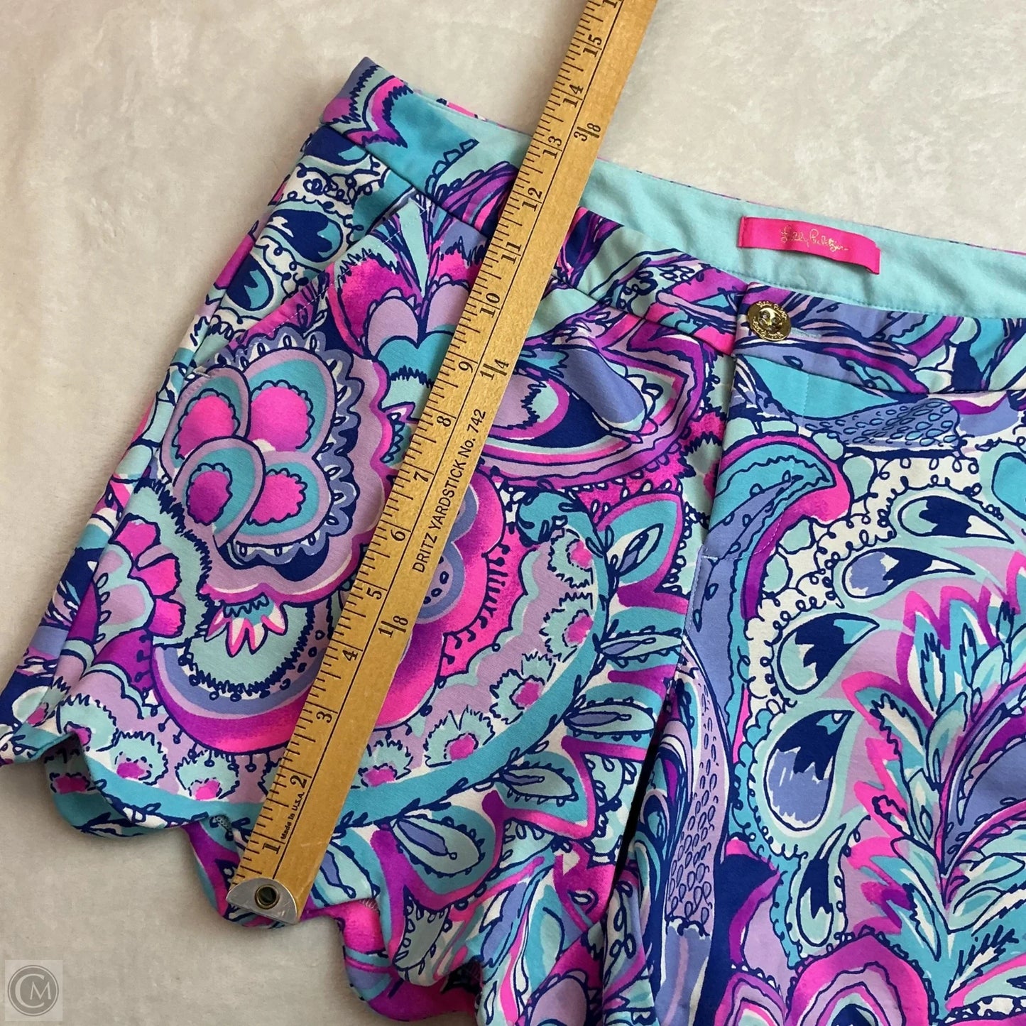 Shorts Designer By Lilly Pulitzer In Blue, Size: 8