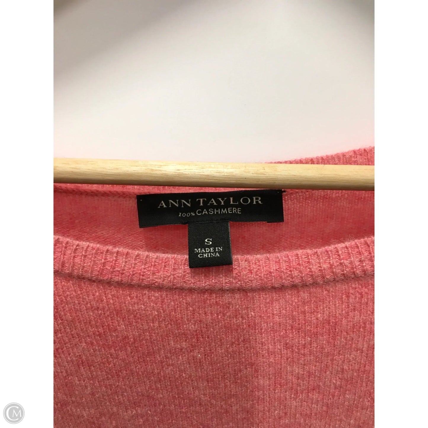 Sweater Cashmere By Ann Taylor In Pink, Size: S