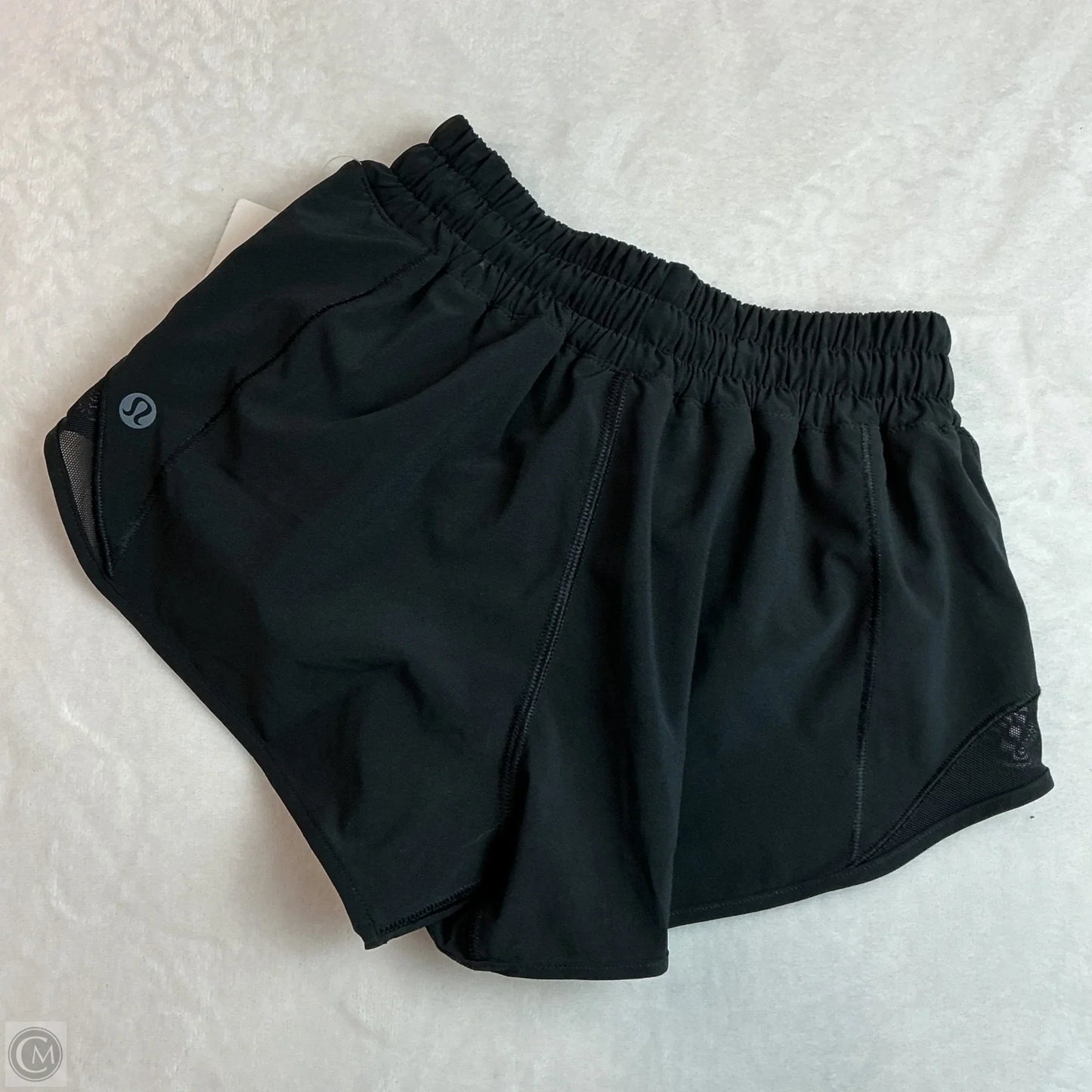 Athletic Shorts By Lululemon In Black, Size: 0