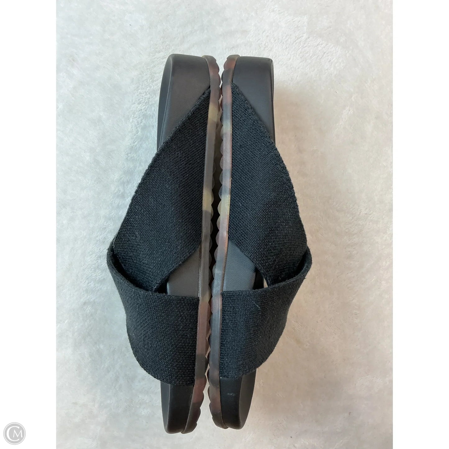 Sandals Flats By Rothys In Black, Size: 7.5
