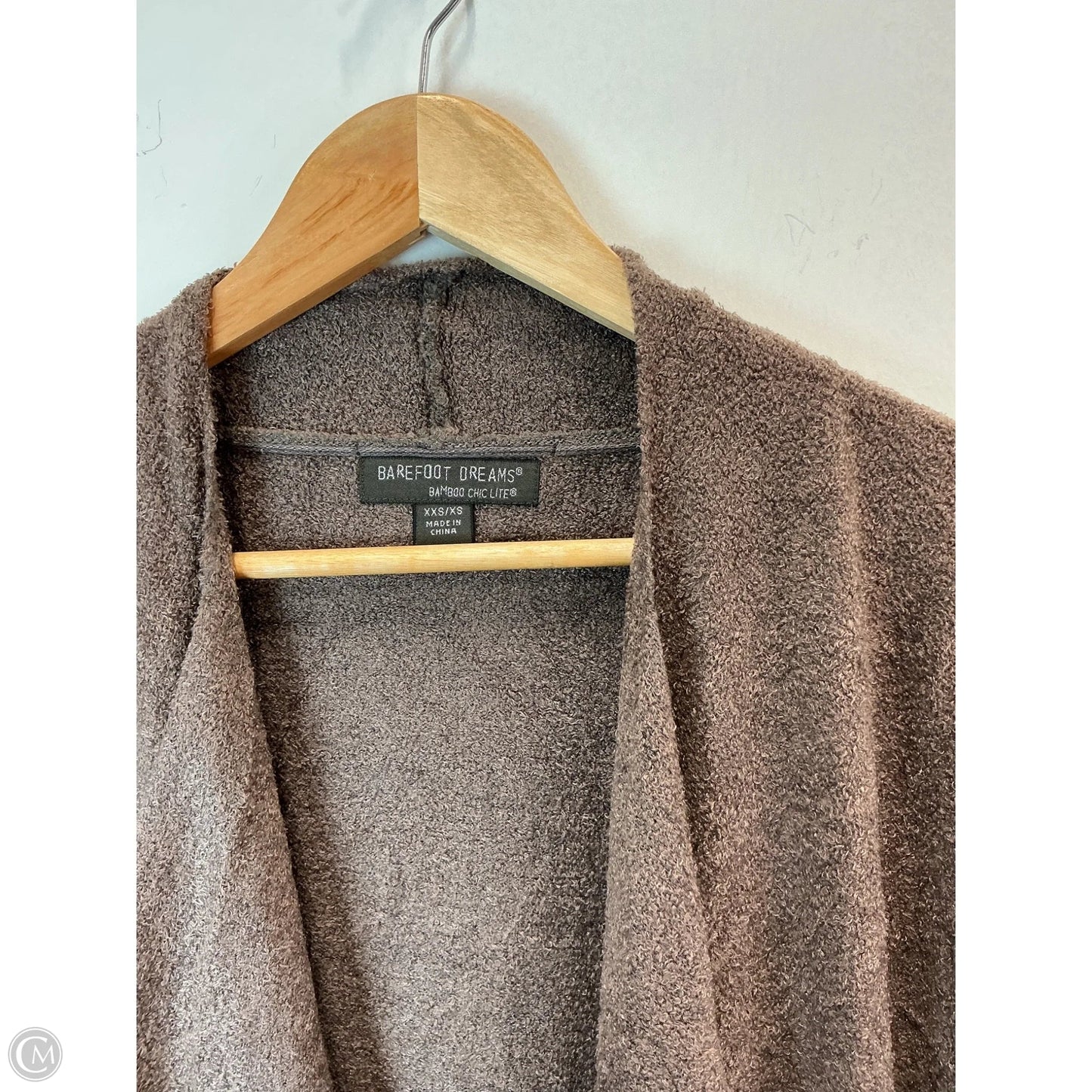 Cardigan By Barefoot Dreams In Brown, Size: Xxs