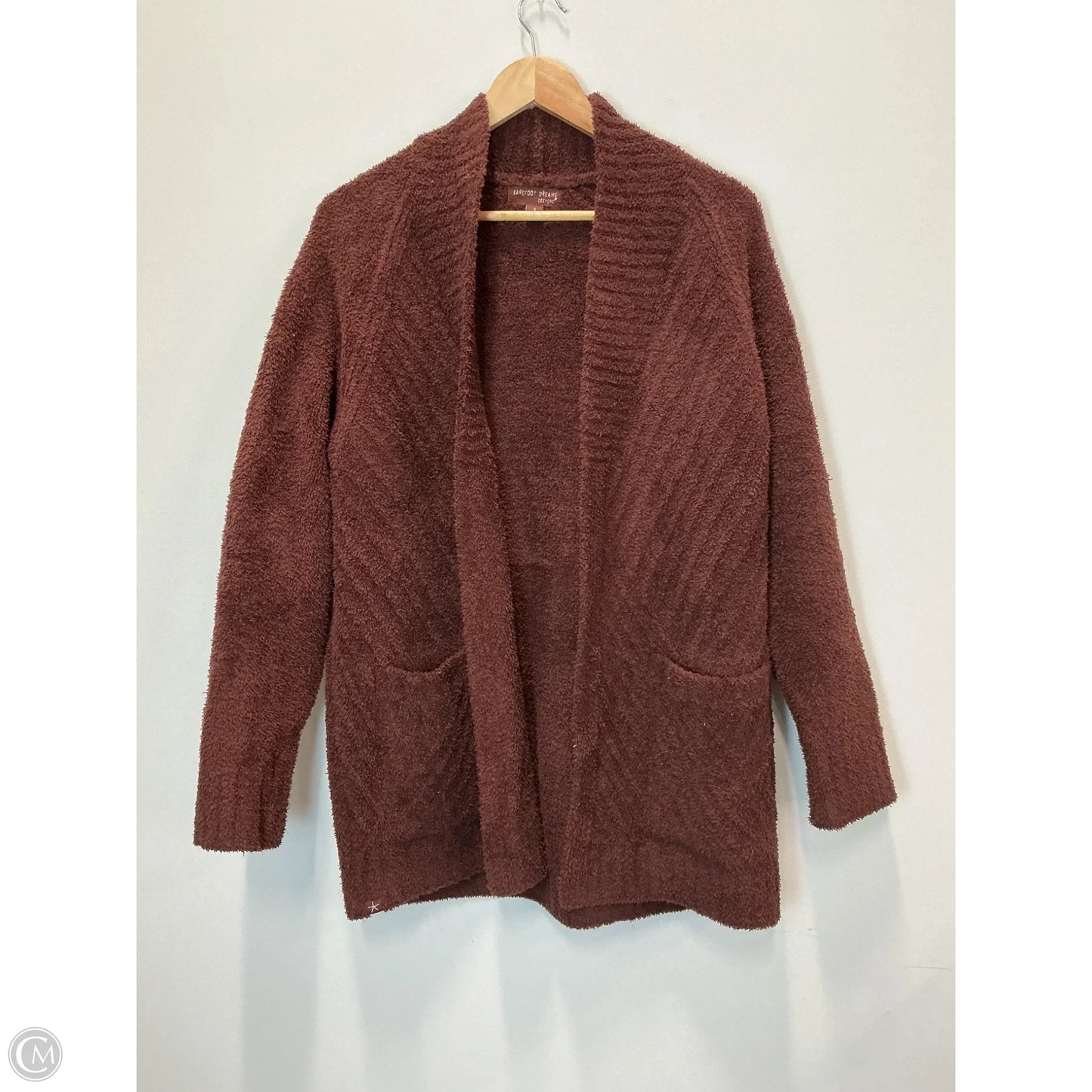 Cardigan By Barefoot Dreams In Maroon, Size: S