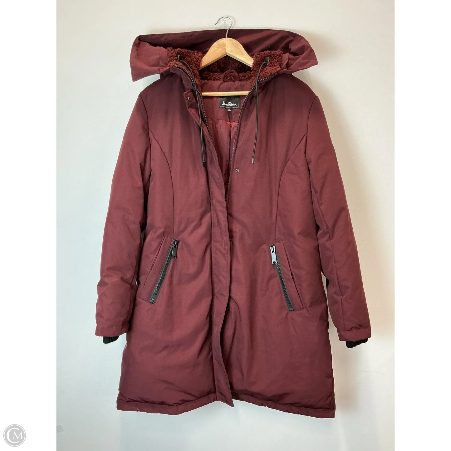 Coat Puffer & Quilted By Sam Edelman In Red, Size: Xl
