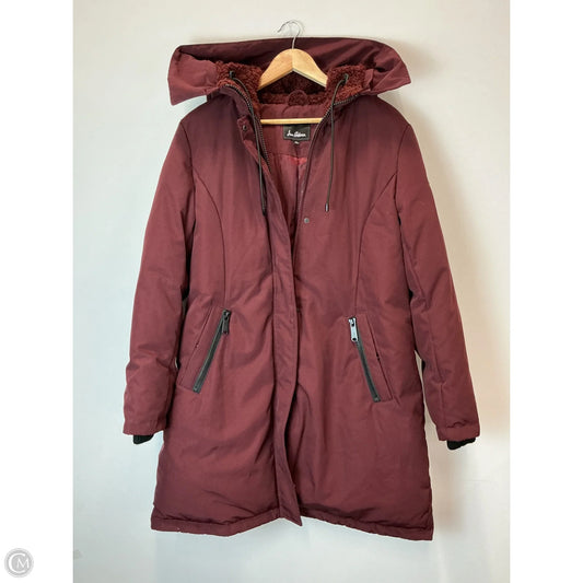 Coat Puffer & Quilted By Sam Edelman In Red, Size: Xl