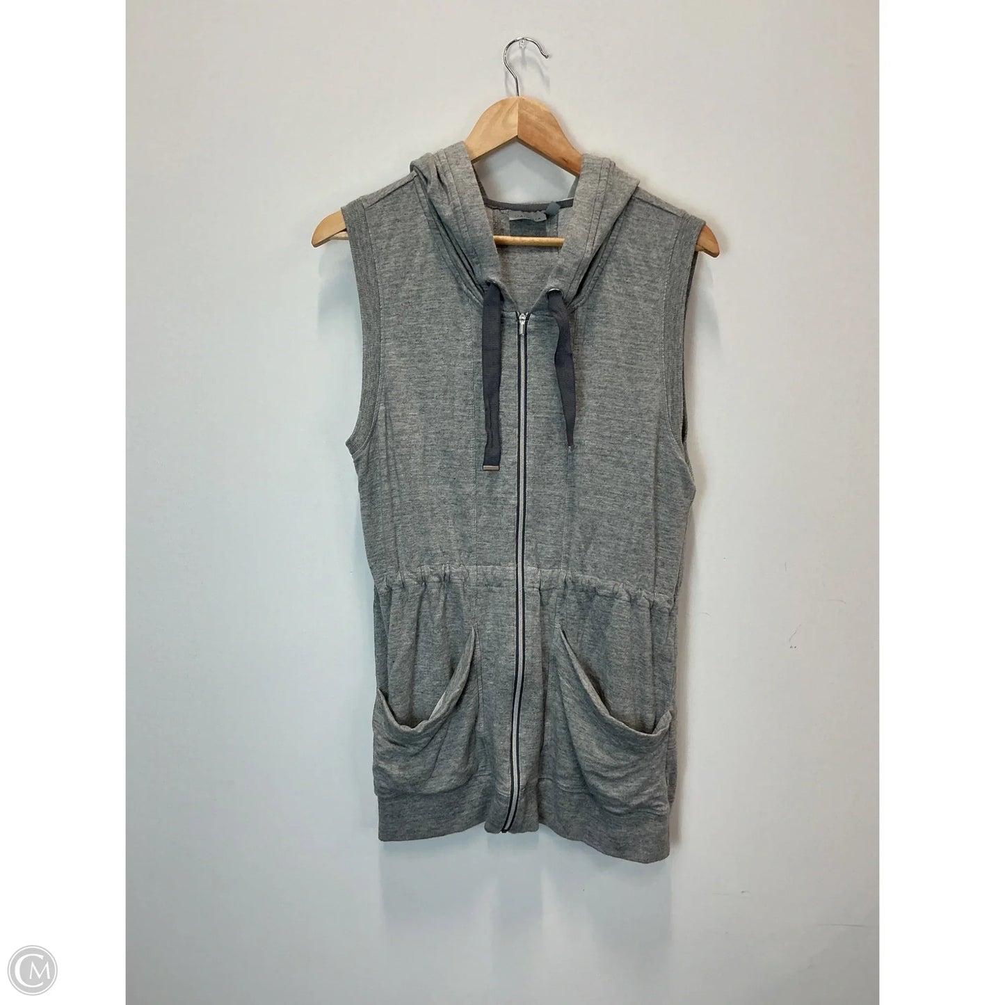 Vest Other By Athleta In Grey, Size: S