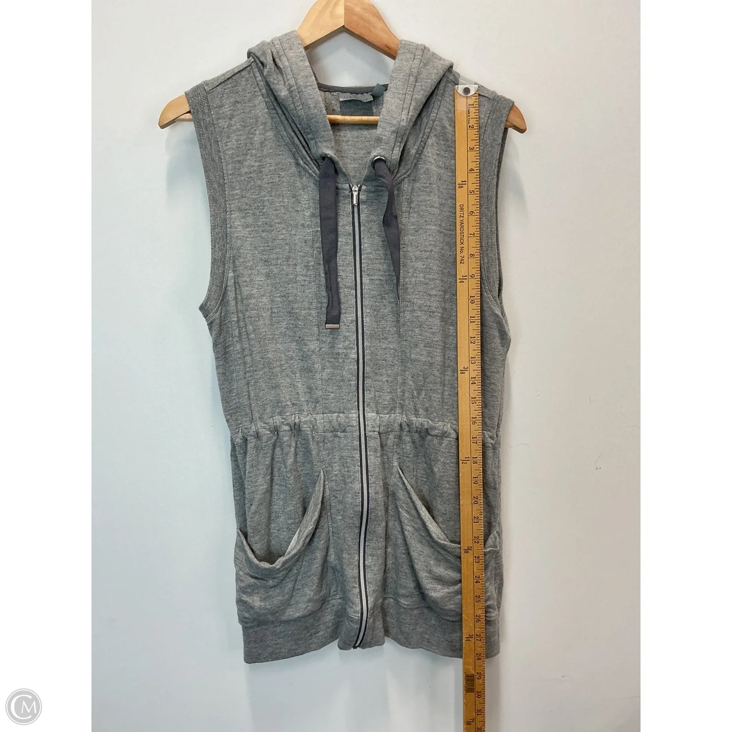 Vest Other By Athleta In Grey, Size: S