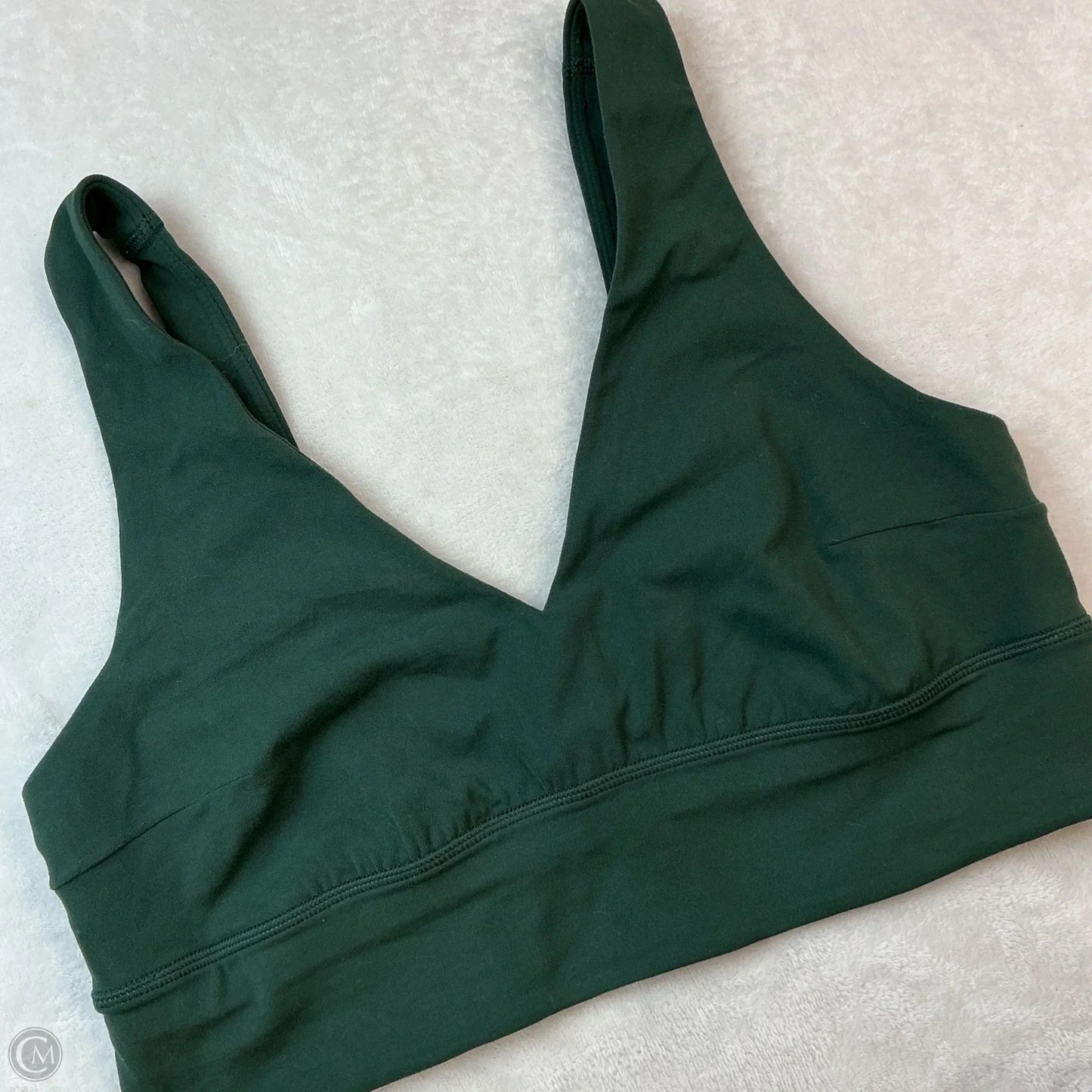Athletic Bra By Lululemon In Green, Size: 12