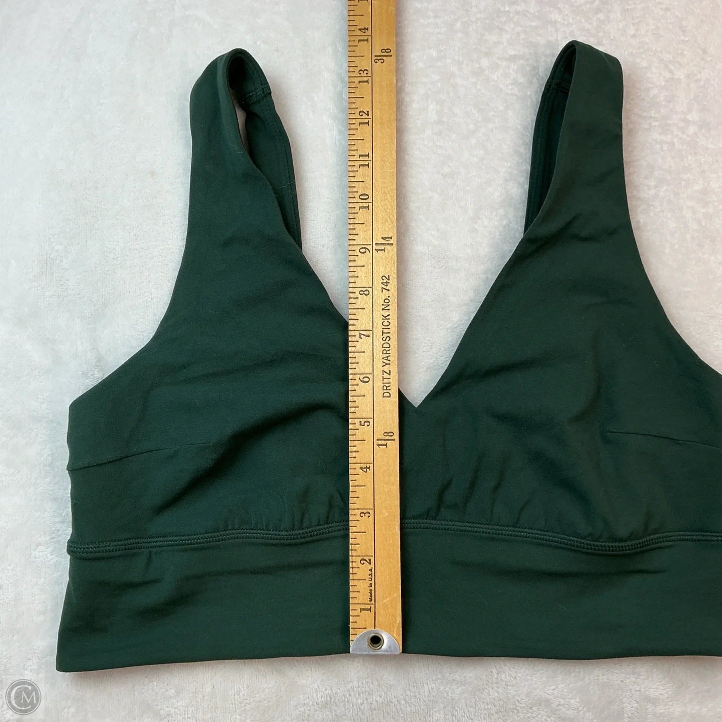 Athletic Bra By Lululemon In Green, Size: 12