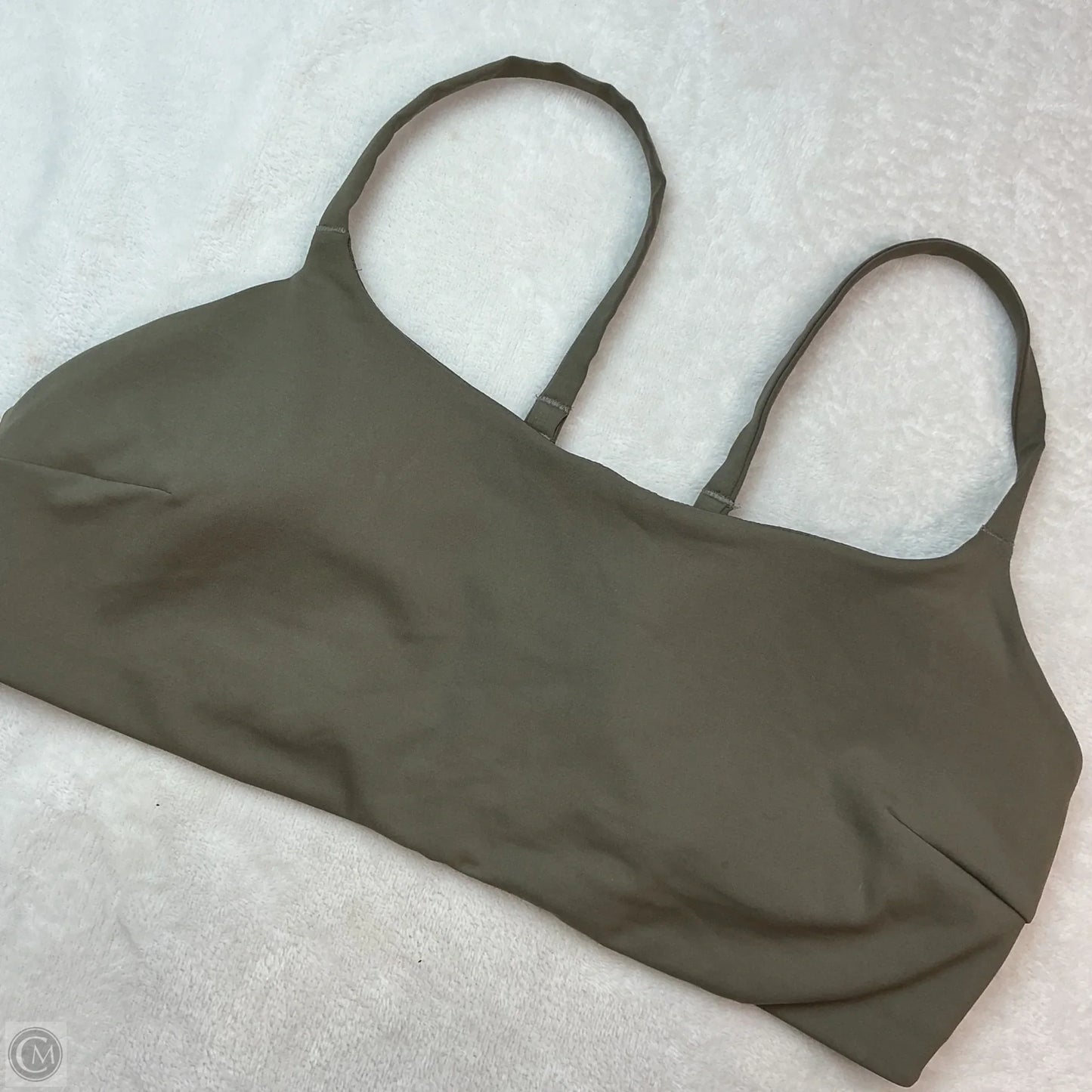 Athletic Bra By Lululemon In Green, Size: 12