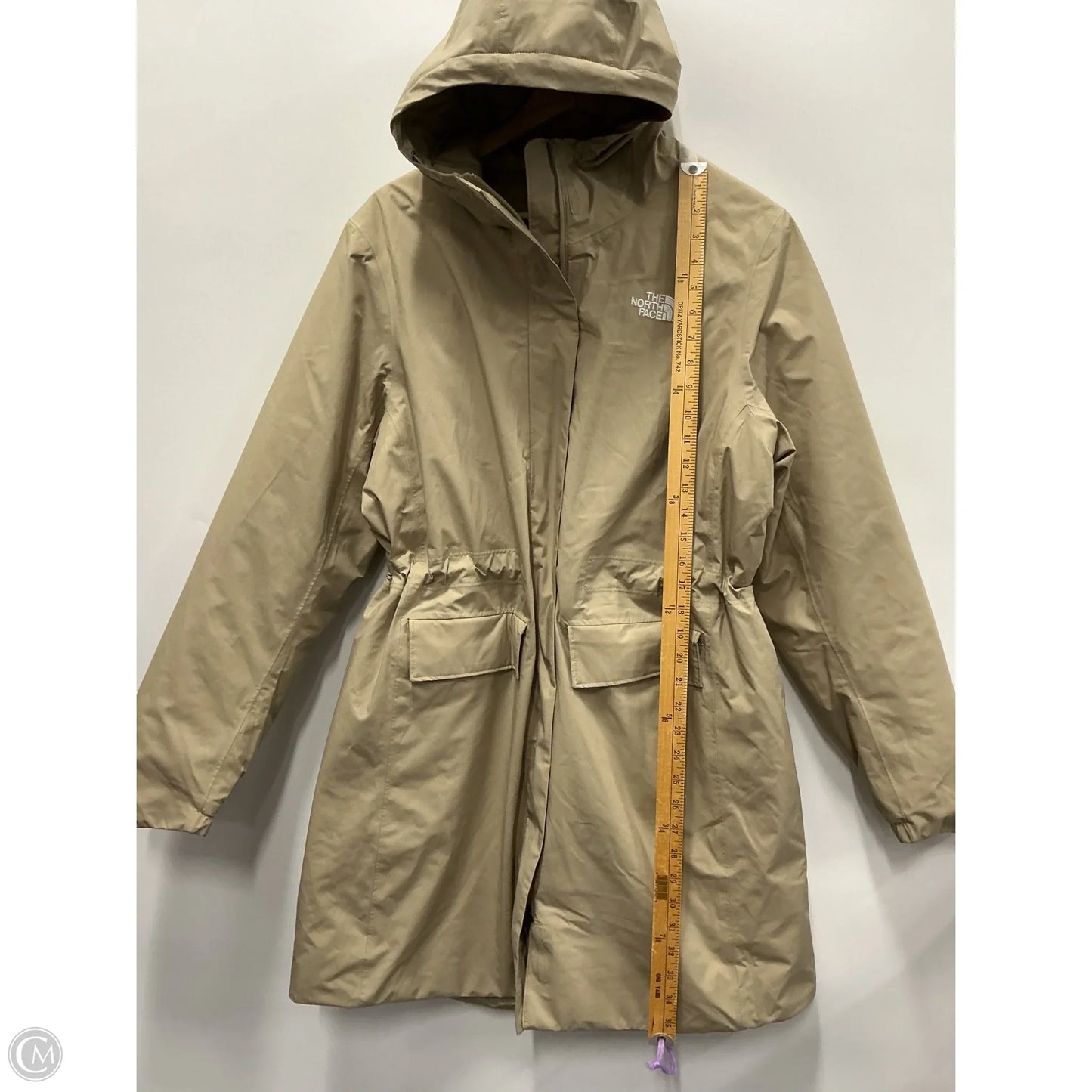 Coat Puffer & Quilted By The North Face In Beige, Size: Xl