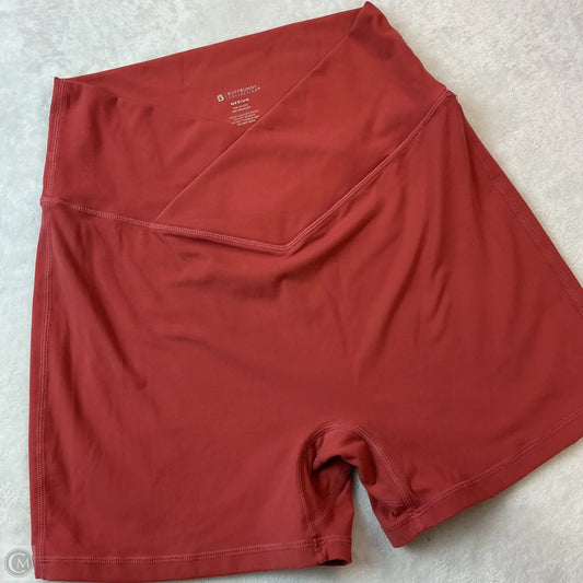 Athletic Shorts By Buffbunny In Coral, Size: M