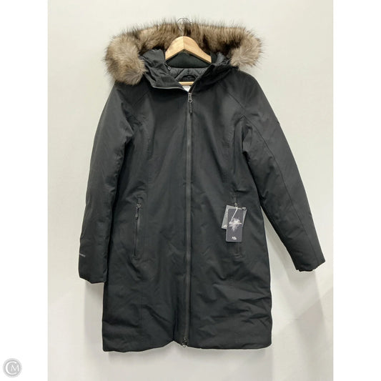 Coat Parka By Eddie Bauer In Black, Size: M