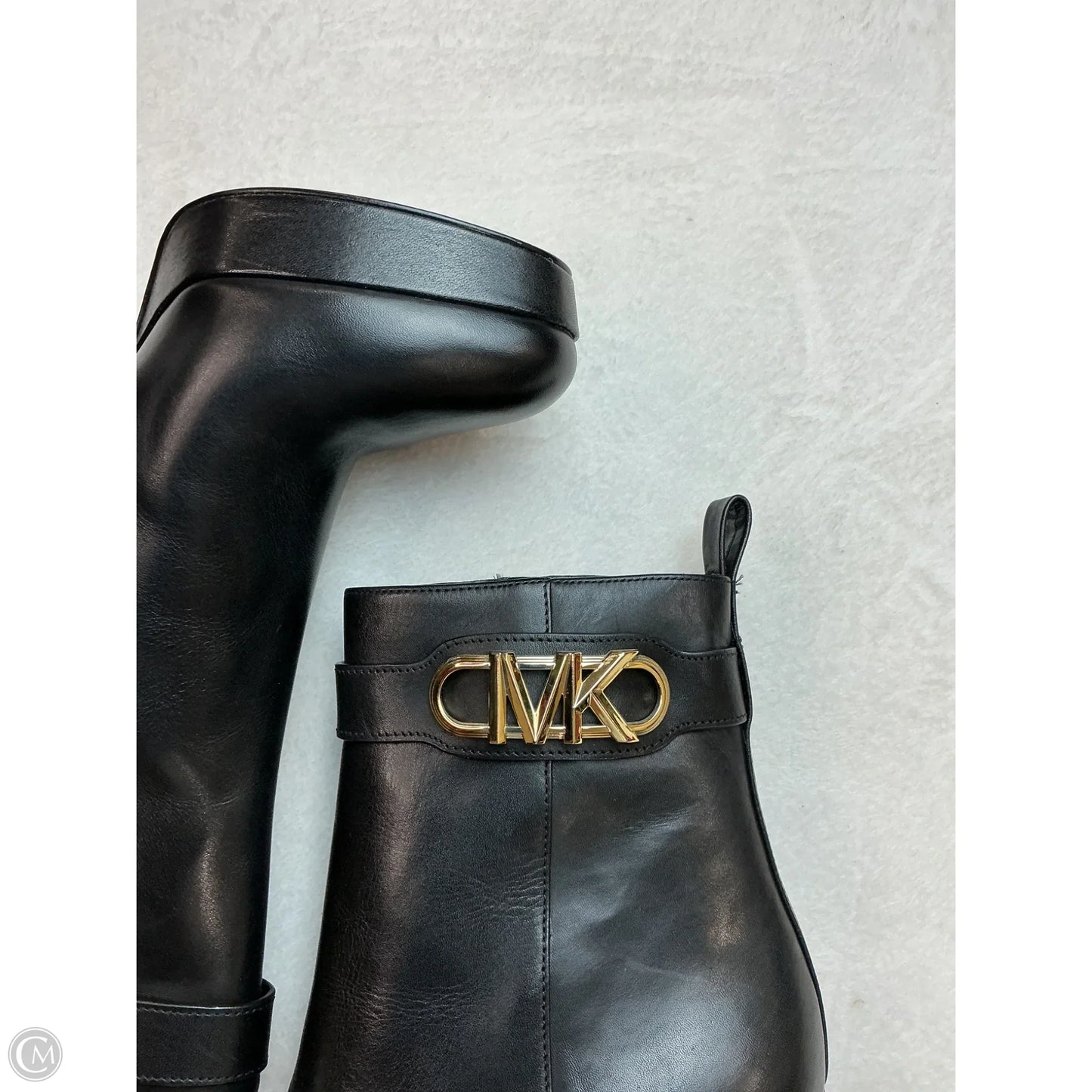 Boots Ankle Heels By Michael By Michael Kors In Black, Size: 10