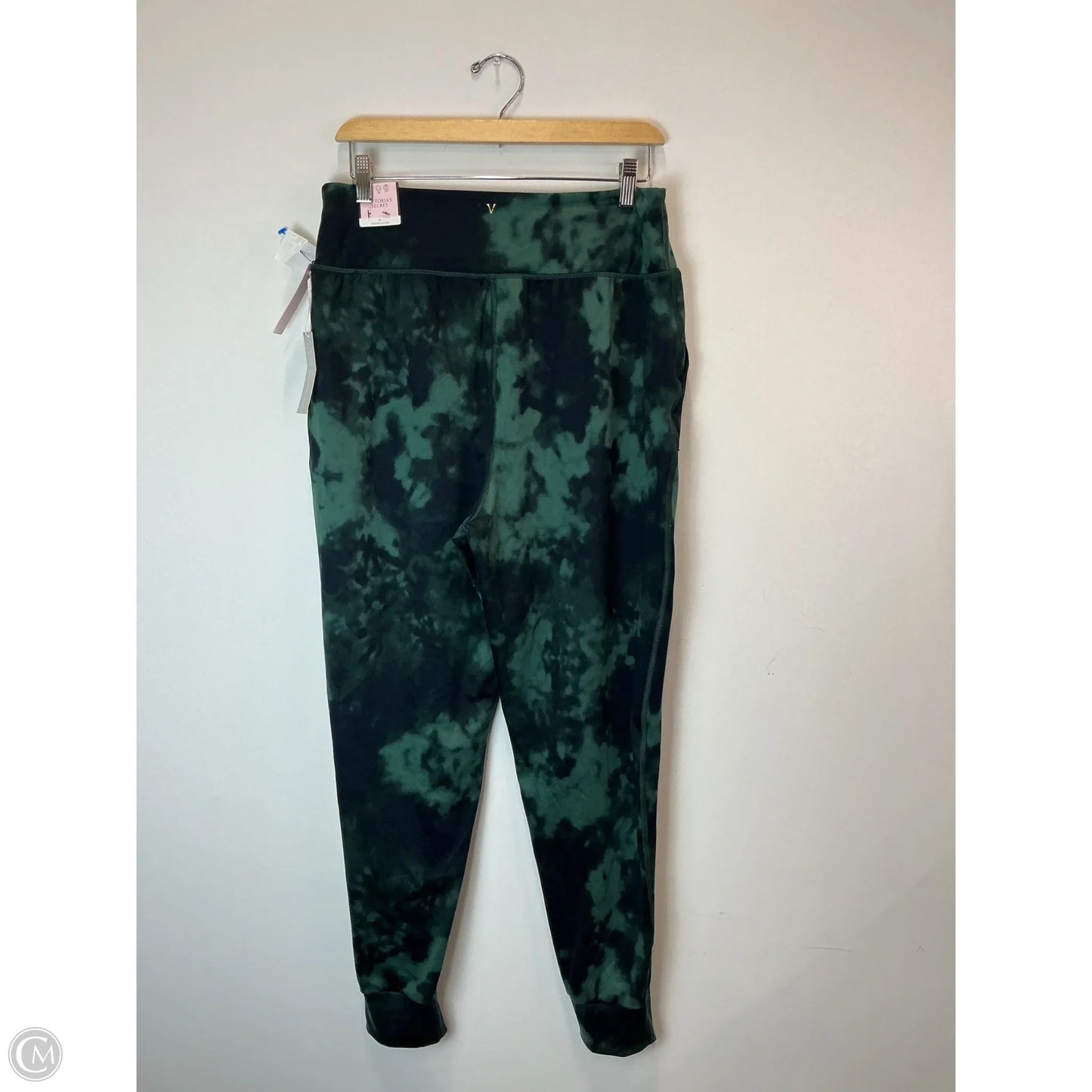 Athletic Leggings By Victorias Secret In Blue & Green, Size: Xl