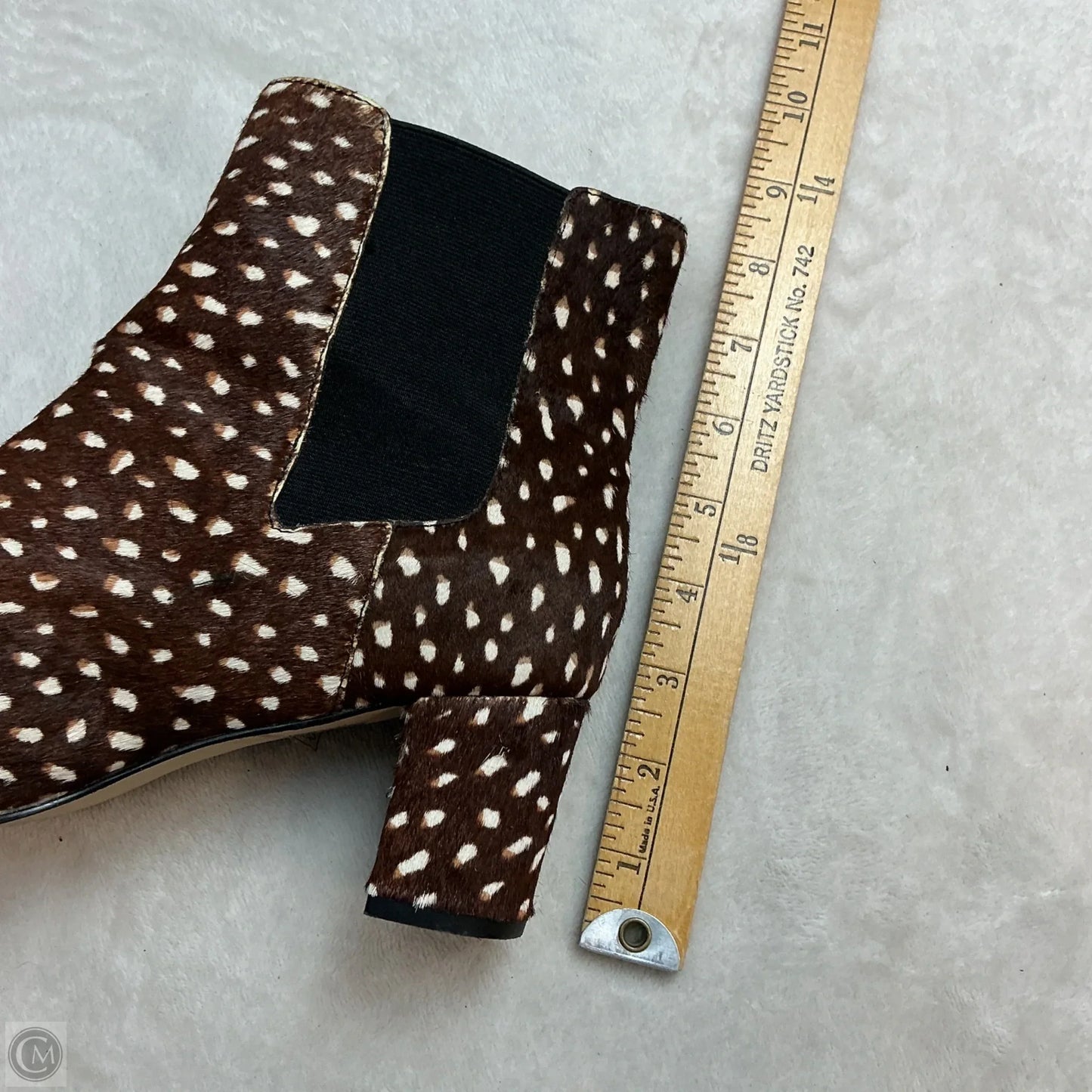 Boots Ankle Heels By J. Crew In Animal Print, Size: 8.5