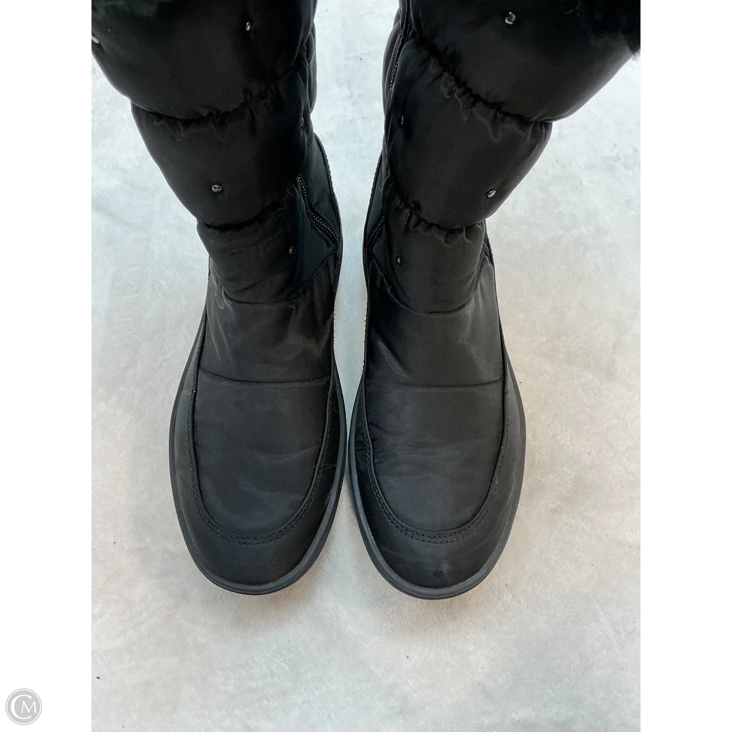 Boots Snow By Clothes Mentor In Black, Size: 6