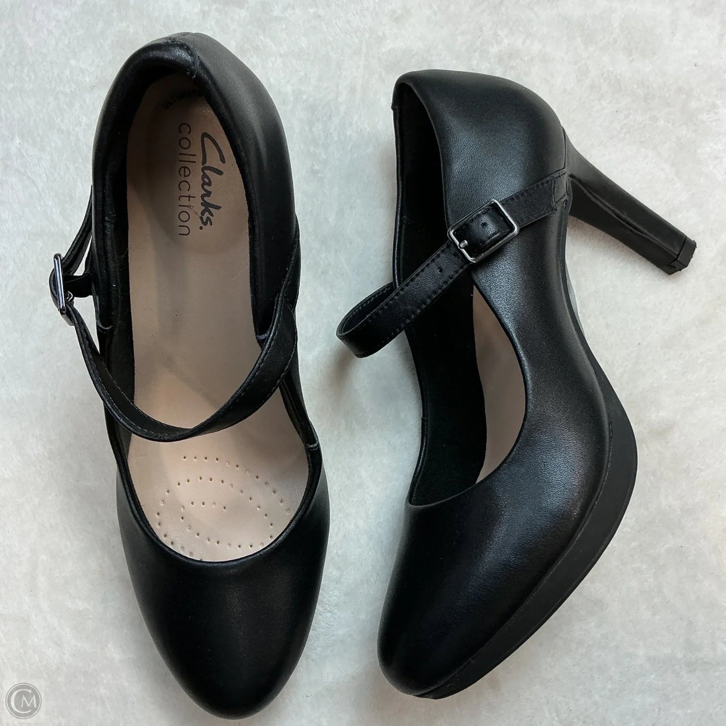 Shoes Heels Stiletto By Clarks In Black, Size: 7.5