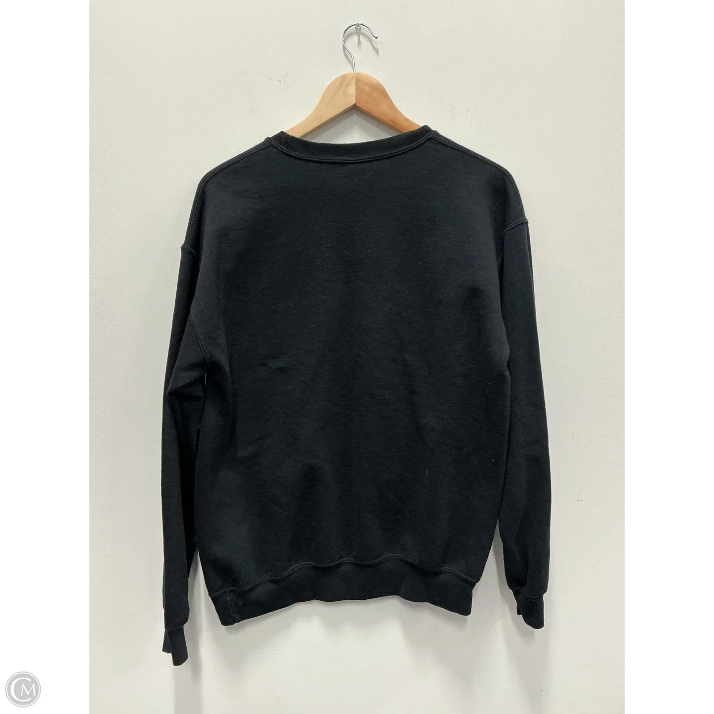 Sweatshirt Crewneck By Gildan In Black, Size: M