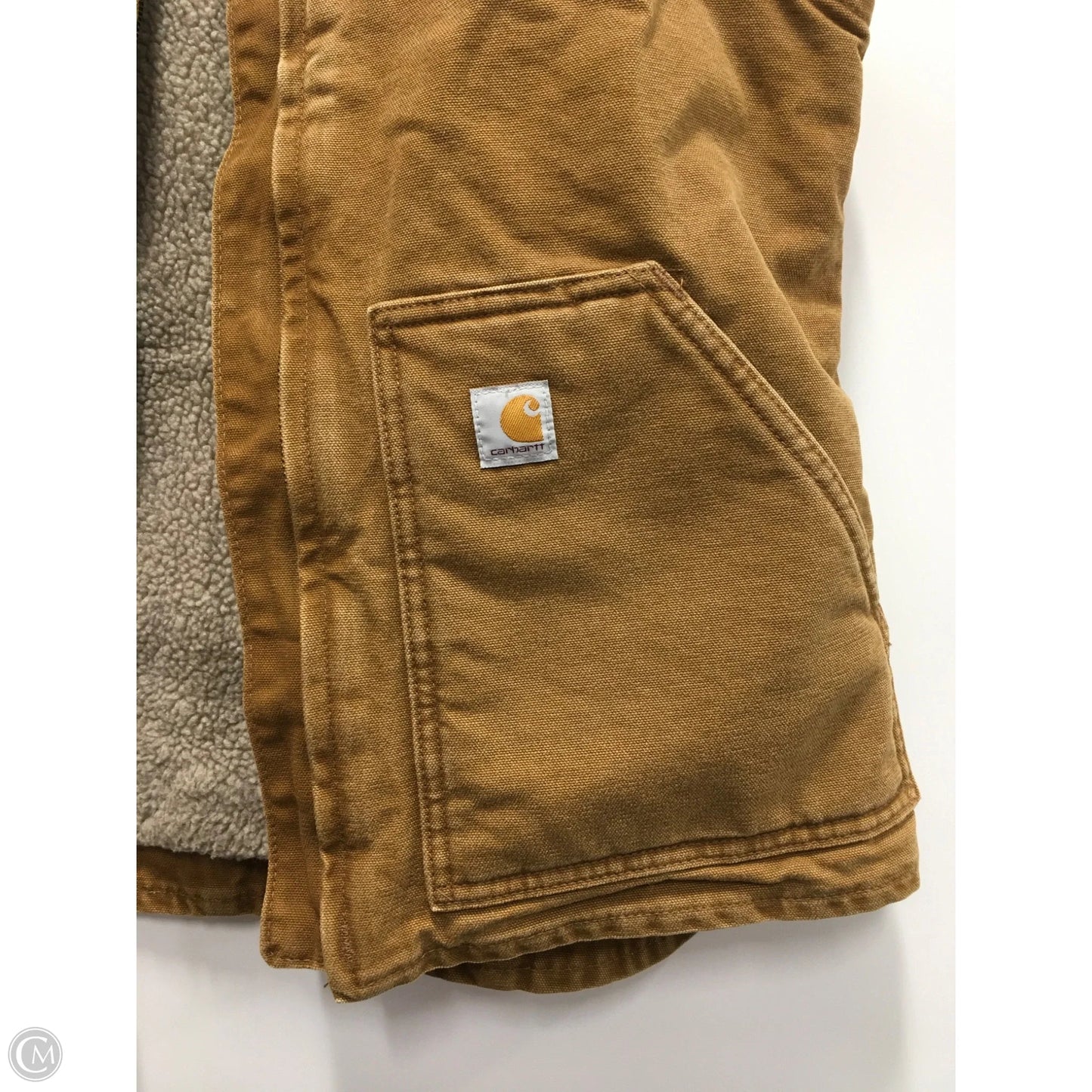 Vest Other By Carhartt In Tan, Size: M