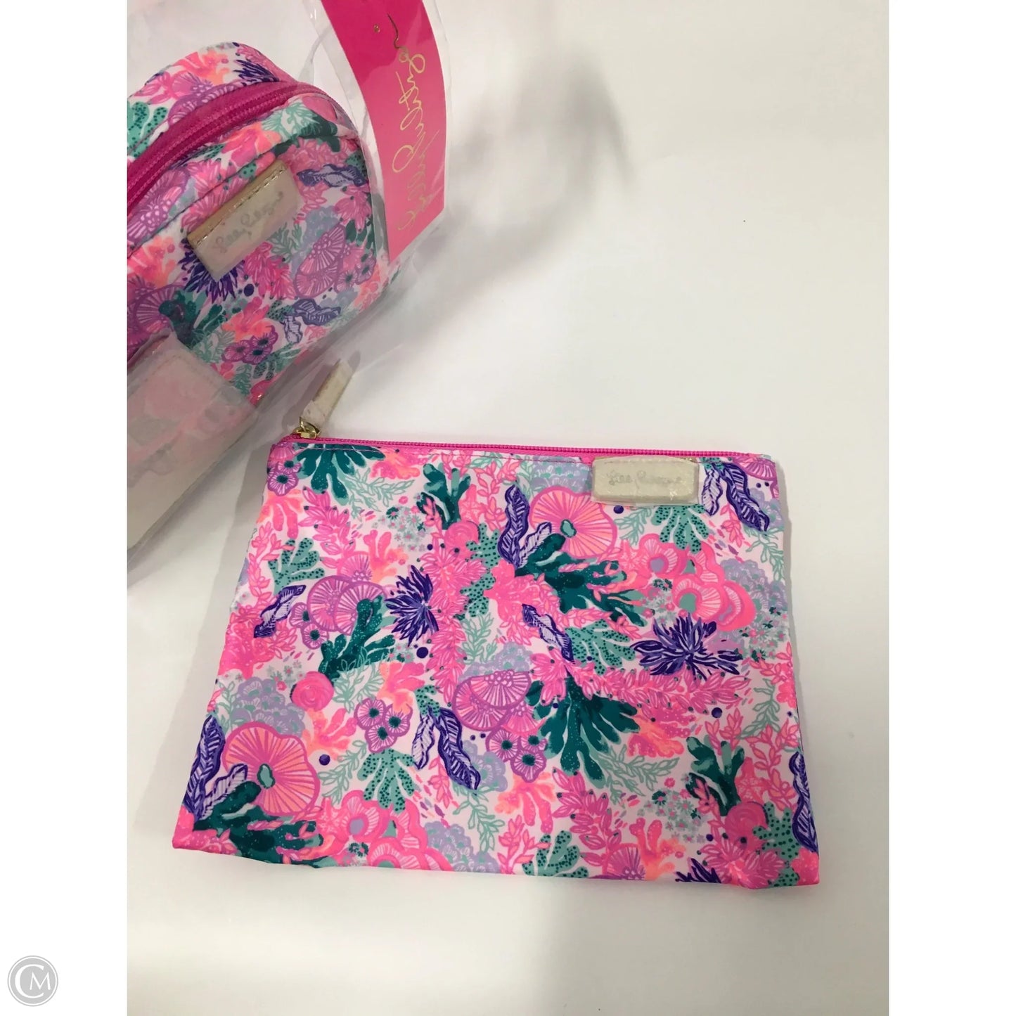 Makeup Bag Designer By Lilly Pulitzer, Size: Large