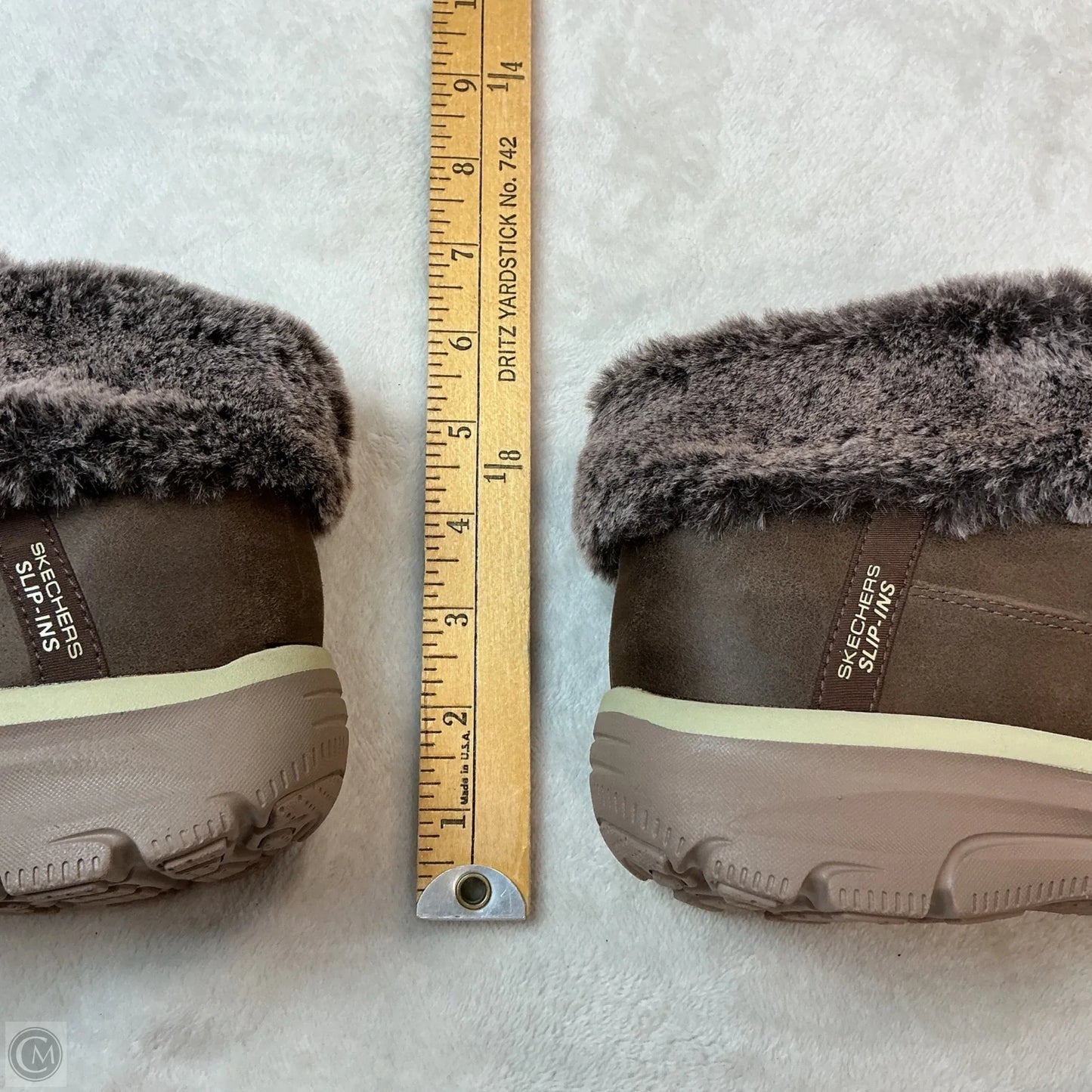 Boots Ankle Flats By Skechers In Brown, Size: 7.5