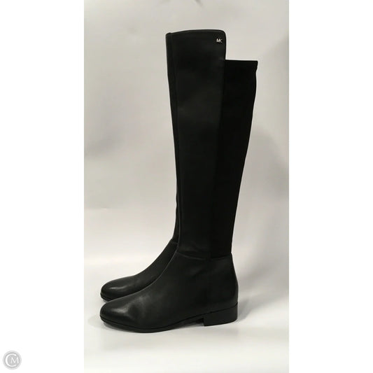 Boots Knee Flats By Michael By Michael Kors In Black, Size: 8.5