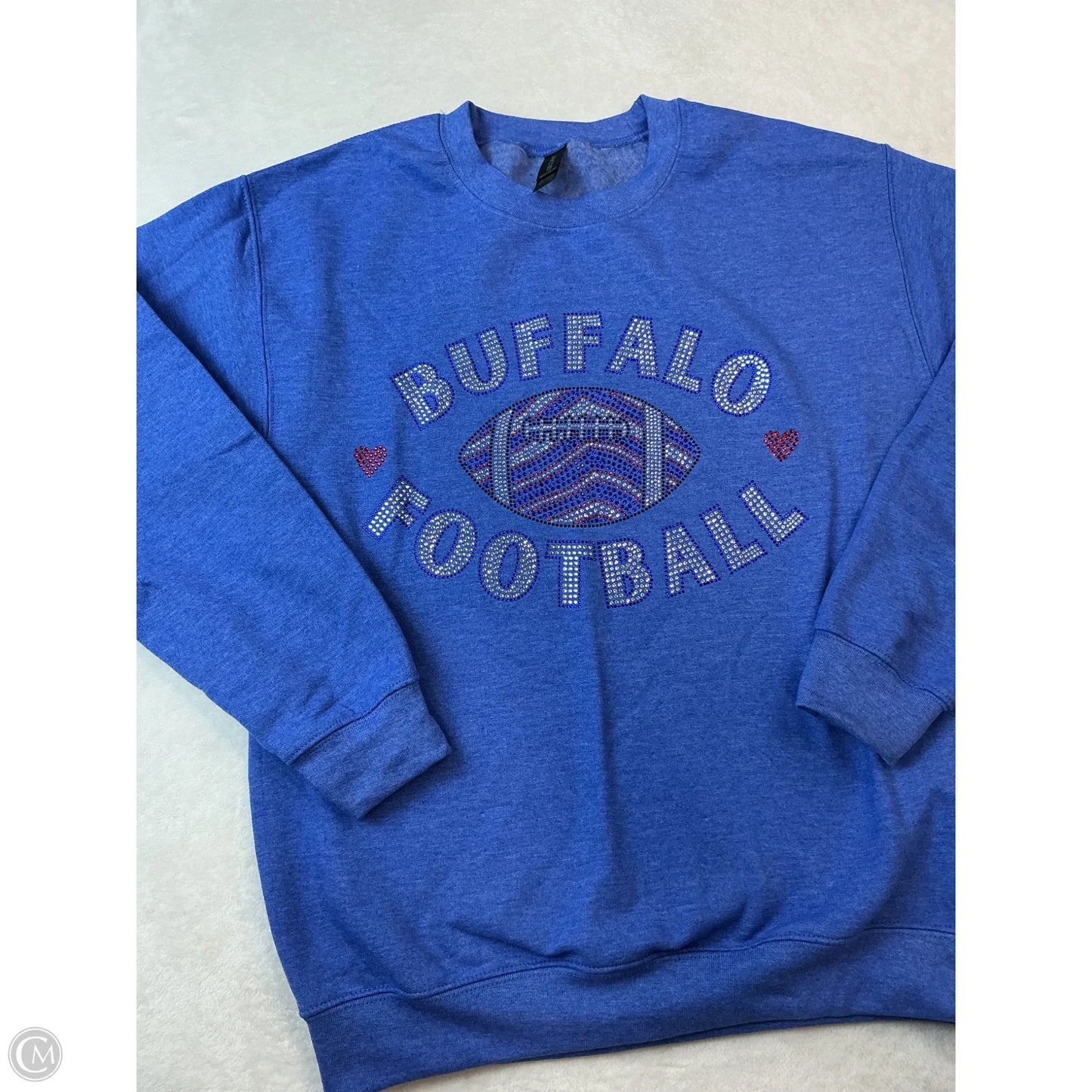 Sweatshirt Crewneck By Gildan In Blue, Size: Sp