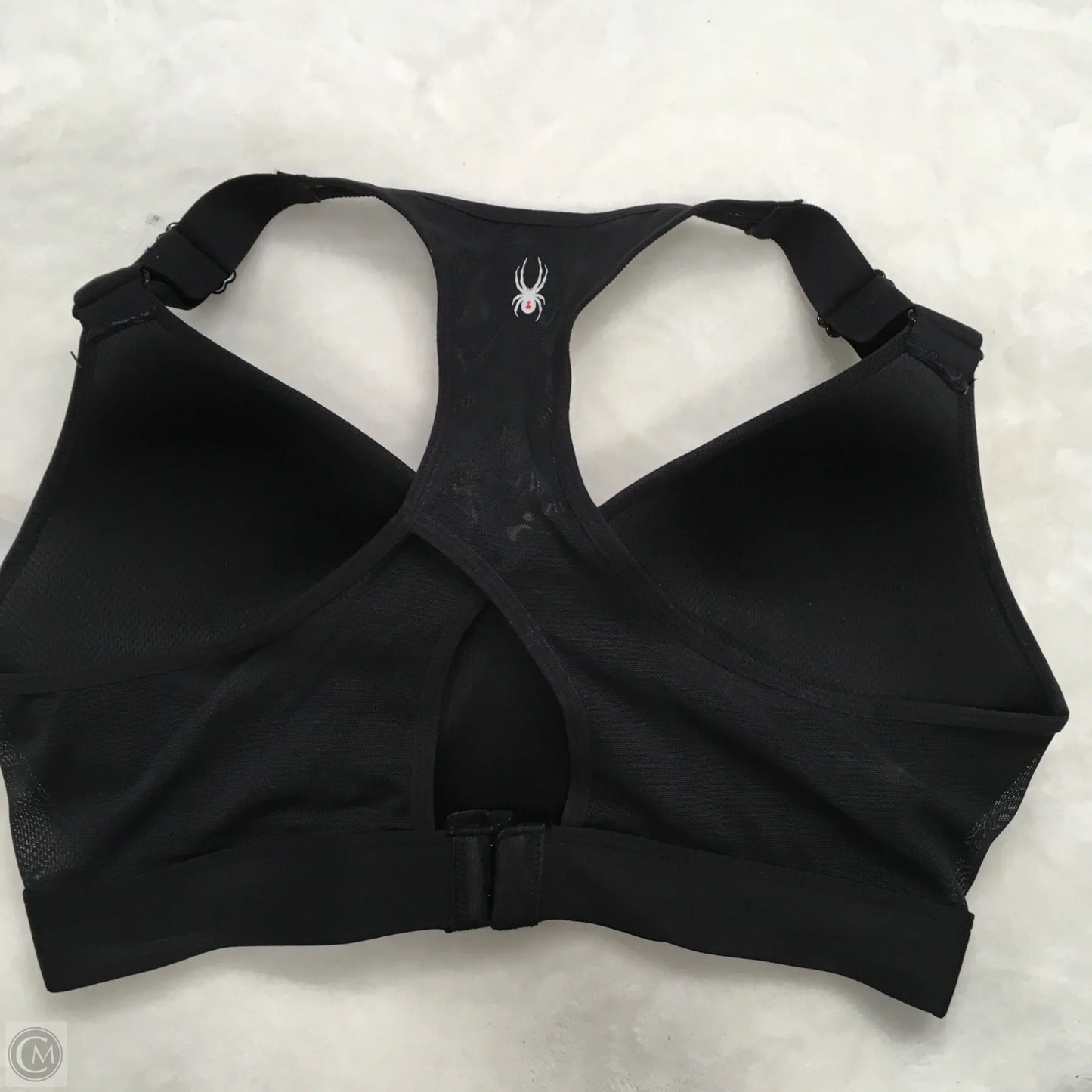 Athletic Bra By Spyder In Black, Size: M