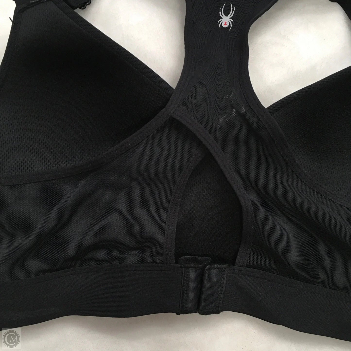 Athletic Bra By Spyder In Black, Size: M