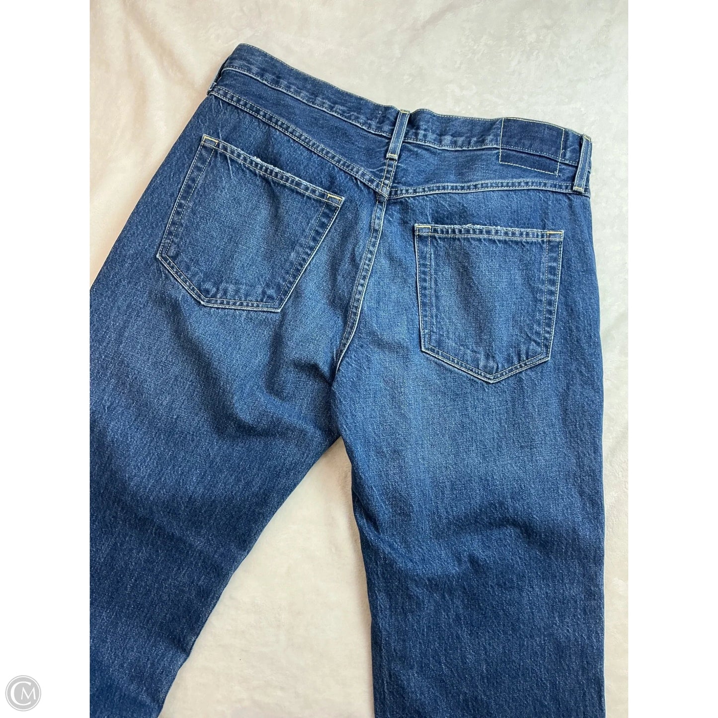 Jeans Straight By Amo In Blue Denim, Size: 8